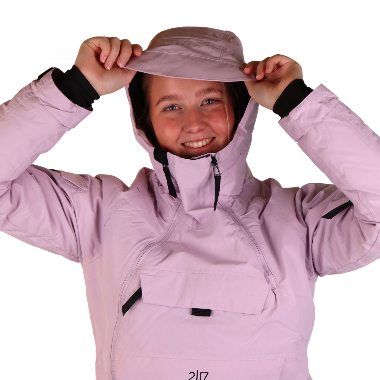2117 of Sweden Nelkerim, giacca da sci donna, rosa