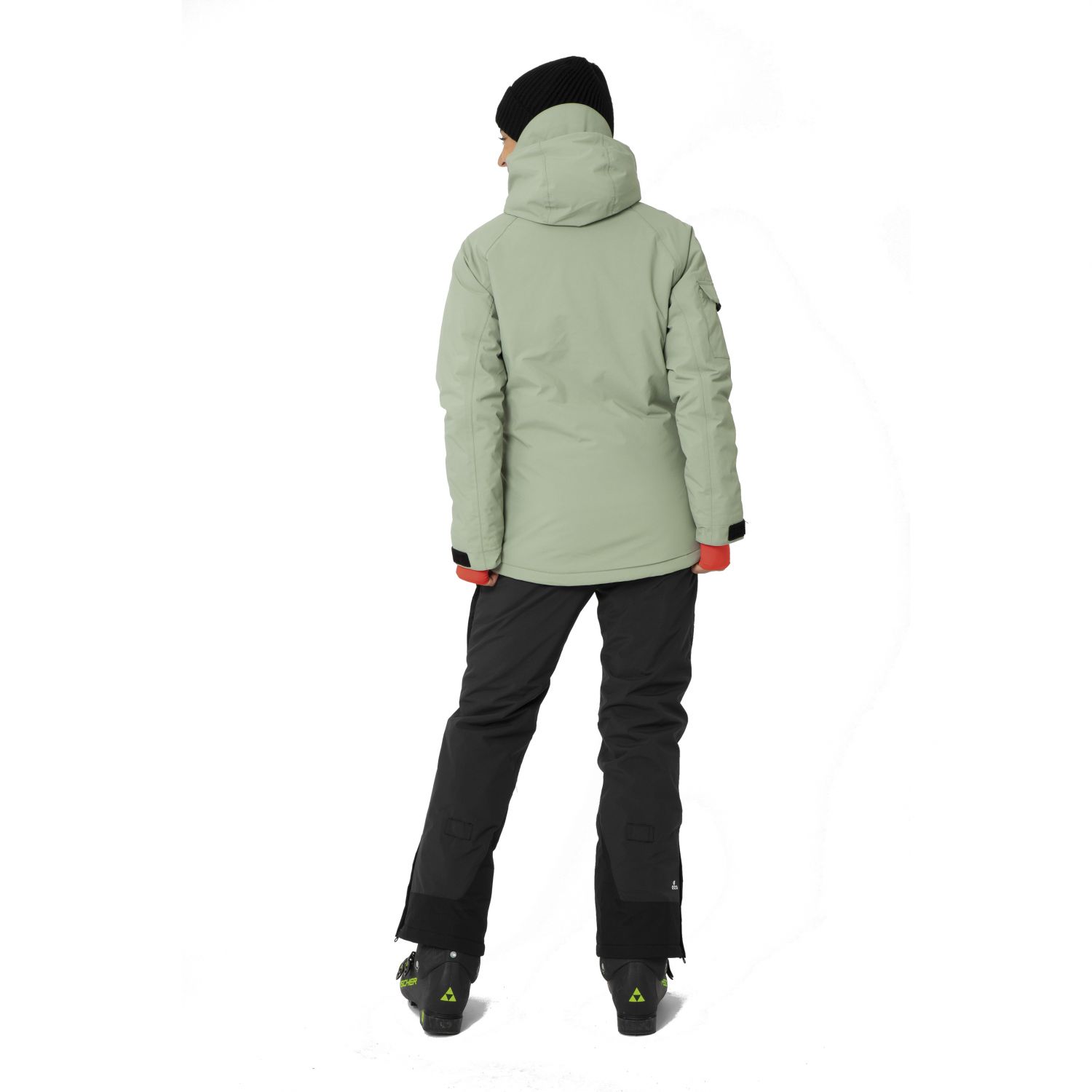 2117 of Sweden Nelkerim, manteau de ski, femmes, vert clair