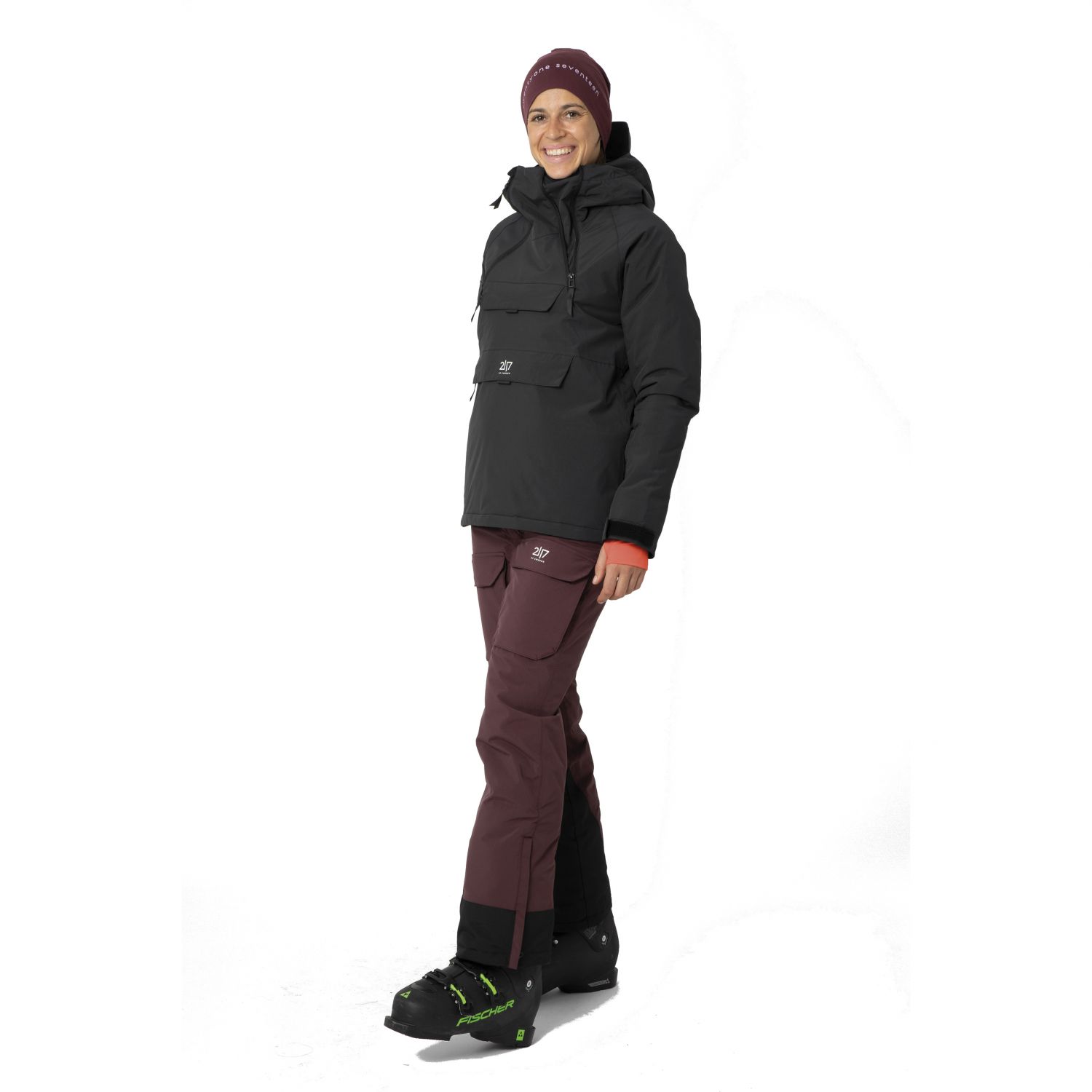 2117 of Sweden Nelkerim, pantalons de ski, femmes, violet