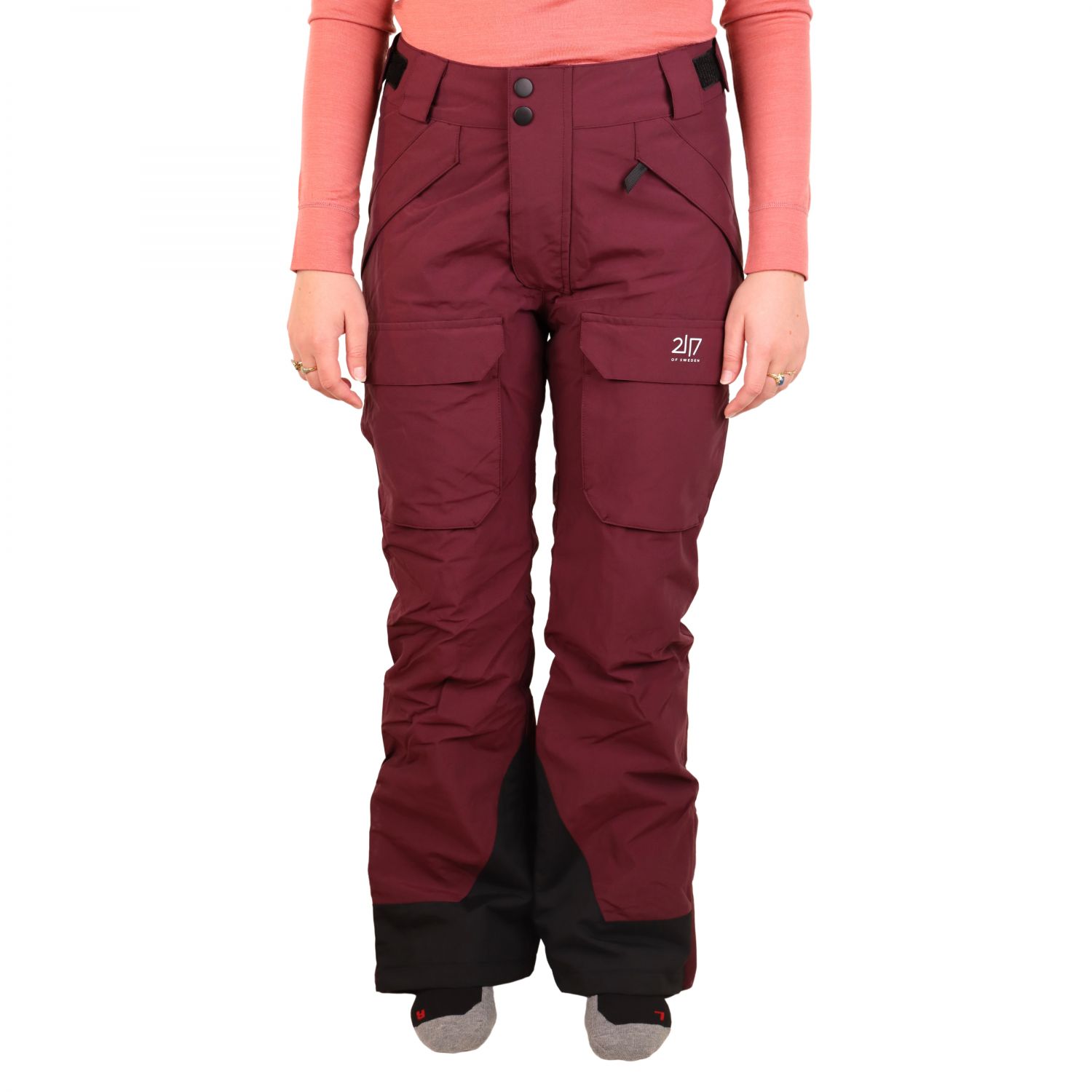 2117 of Sweden Nelkerim, pantalons de ski, femmes, violet