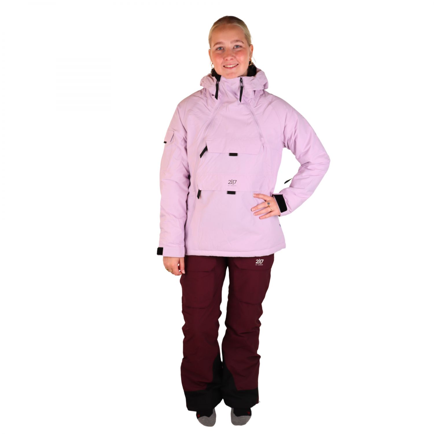 2117 of Sweden Nelkerim, ski jacket, women, lavender