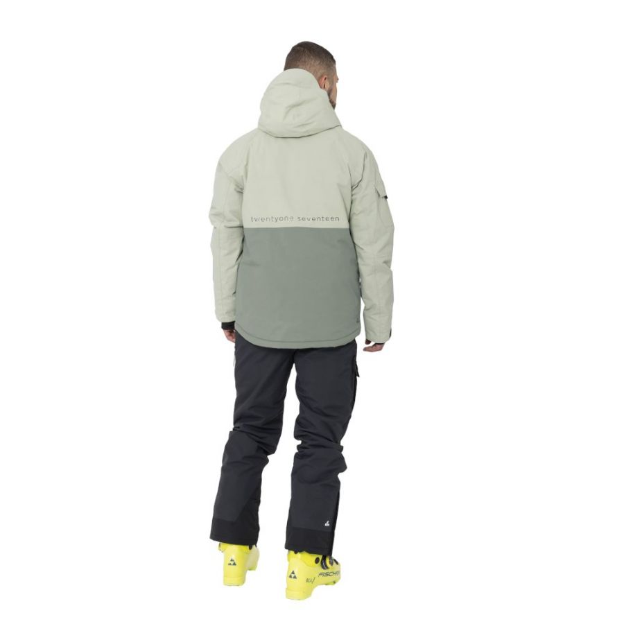 2117 of Sweden Nelkerim, veste de ski, homme, vert