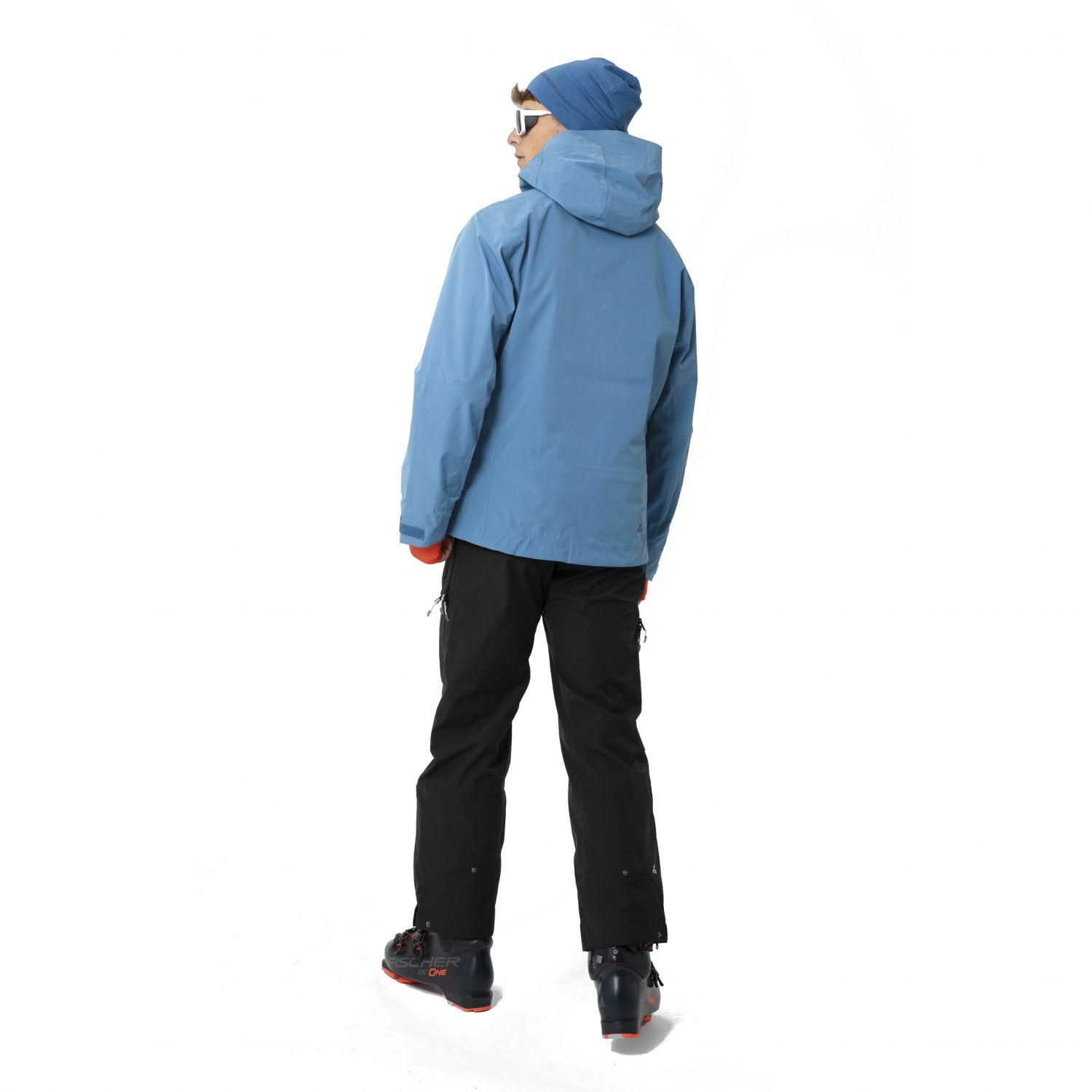2117 of Sweden Njarg, hardshell jacket, men, blue