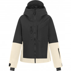2117 of Sweden Norrdal, laskettelutakki, nainen, beige/musta
