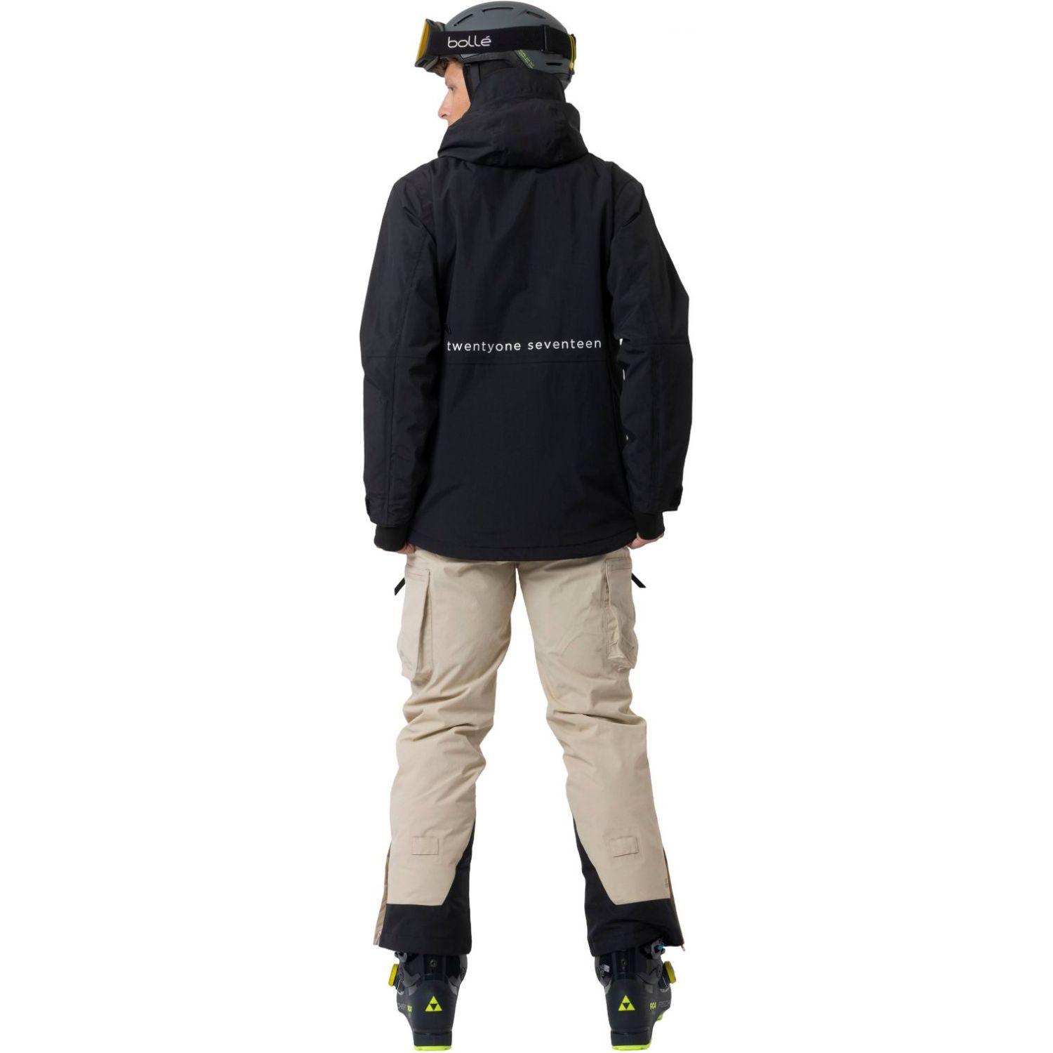 2117 of Sweden Norrdal, ski jacket, men, black