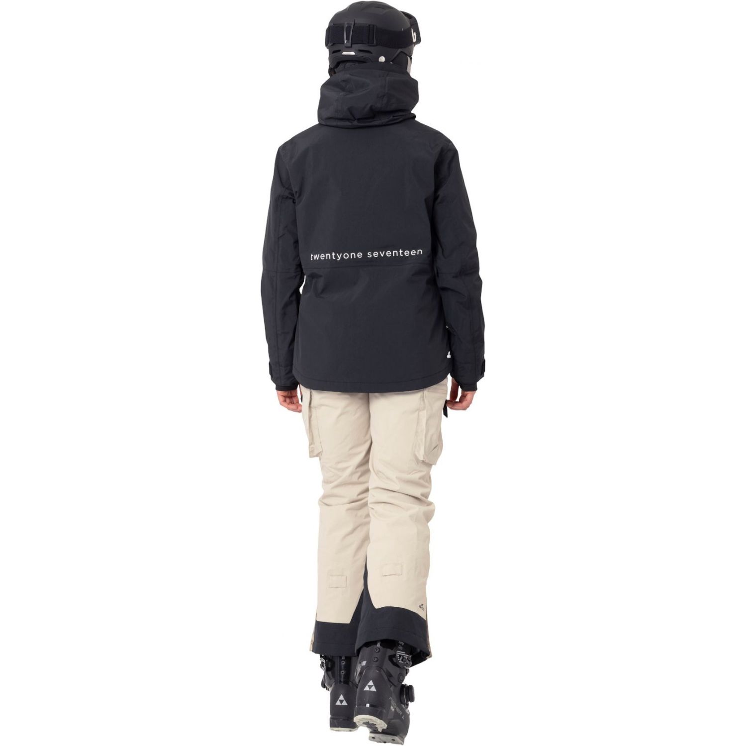 2117 of Sweden Norrdal, Skijacke, Damen, schwarz