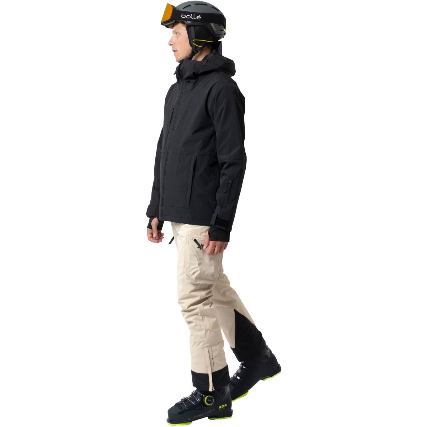 2117 of Sweden Norrdal, Skijacke, Herren, schwarz