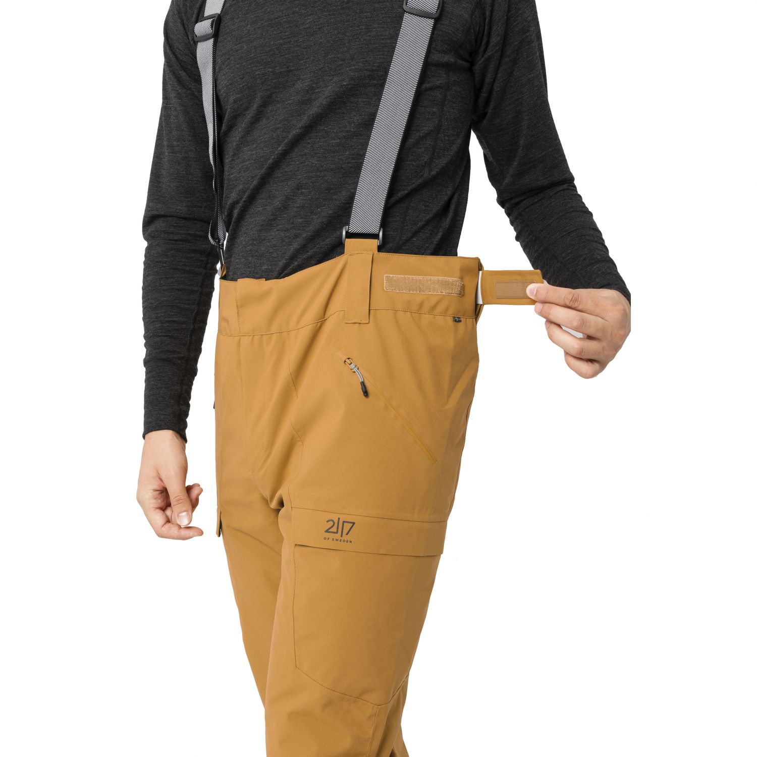2117 of Sweden Pantaloni da sci Edum, uomo, oro