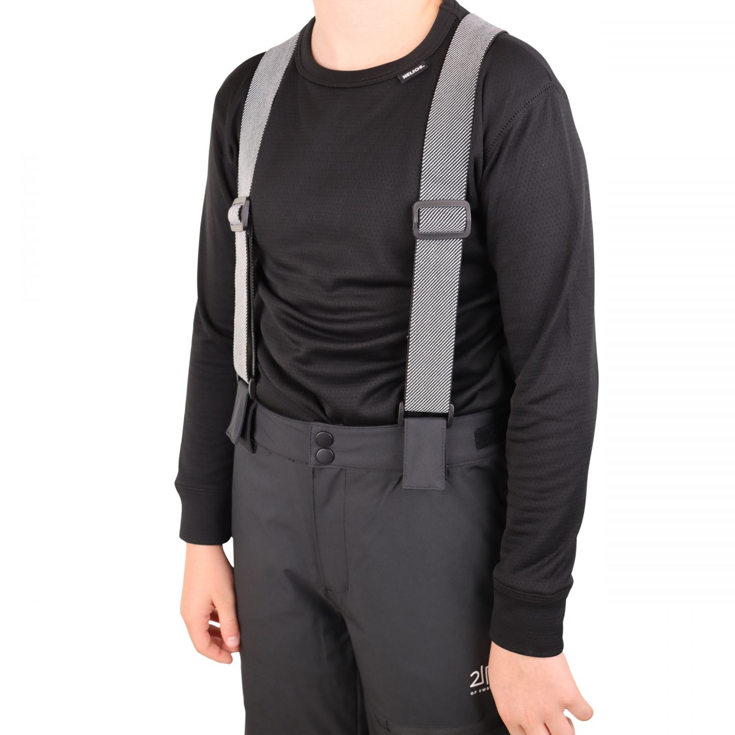 2117 of Sweden Pantaloni da sci Lauker, junior, nero