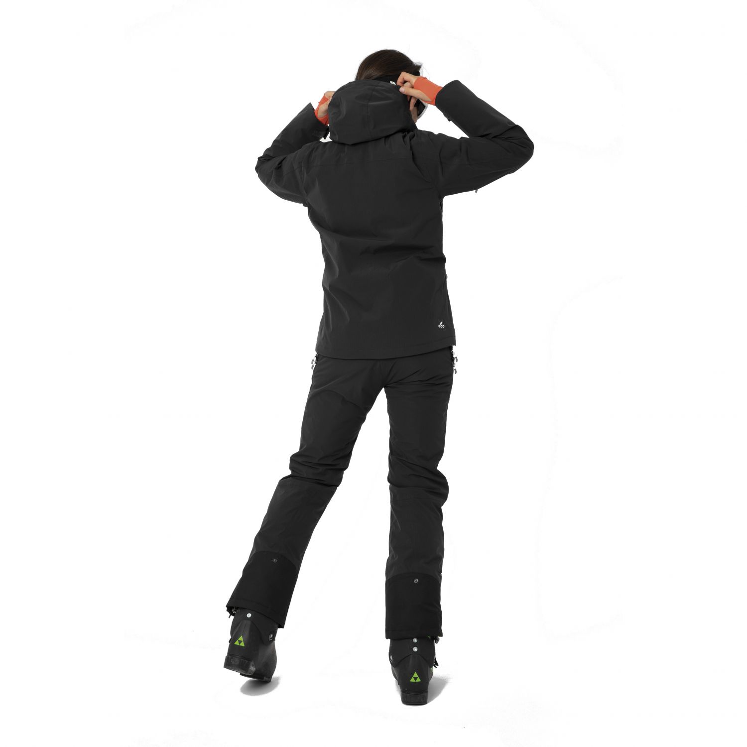 2117 of Sweden Pantaloni da sci Nausta da donna, nero