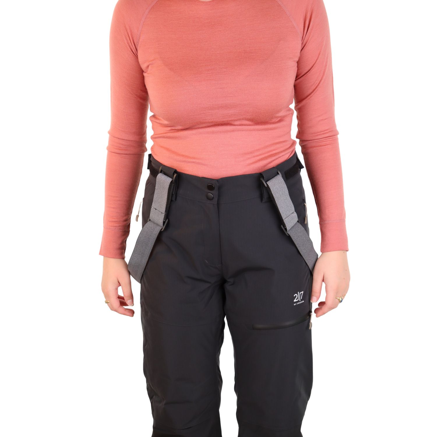 2117 of Sweden Pantaloni da sci Nausta da donna, nero