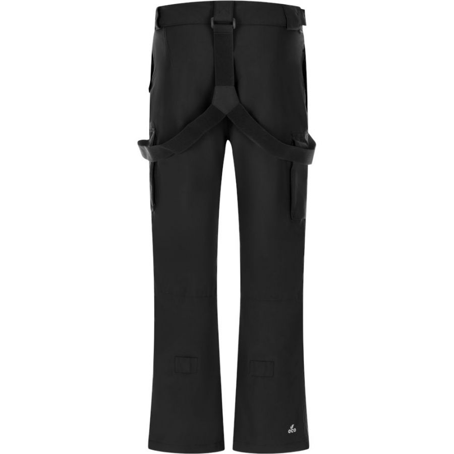 2117 of Sweden Pantaloni de schi Kidden, junior, negri