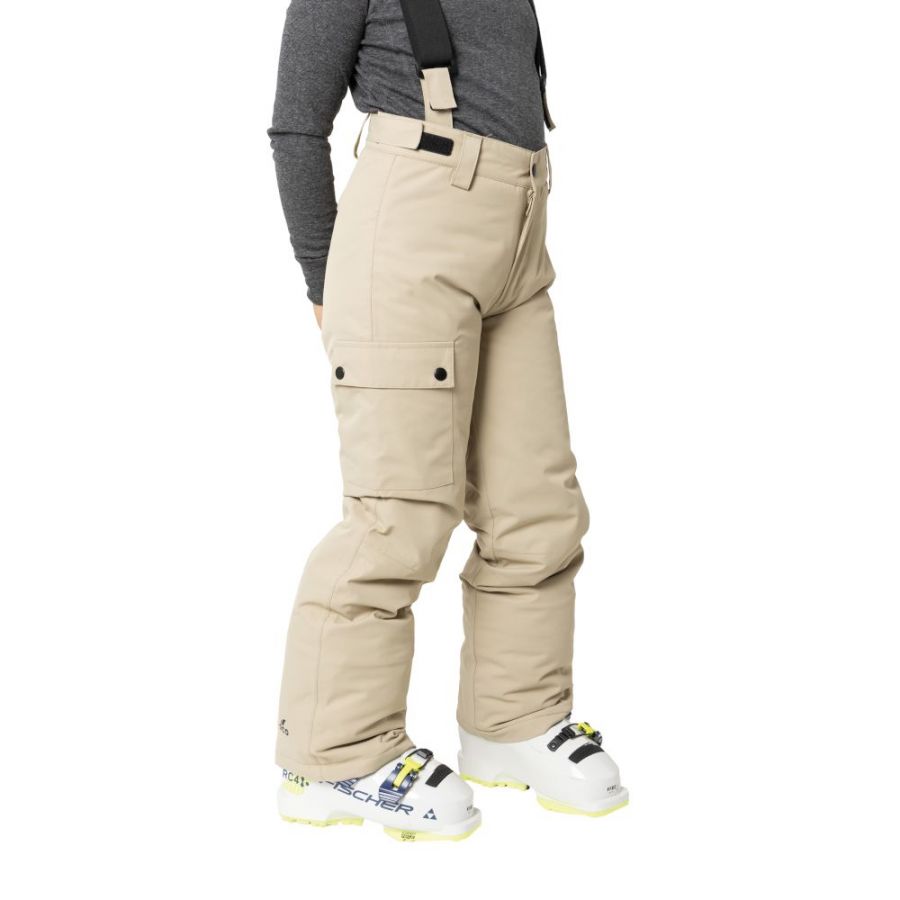 2117 of Sweden Pantaloni de schi Misan, junior, bej