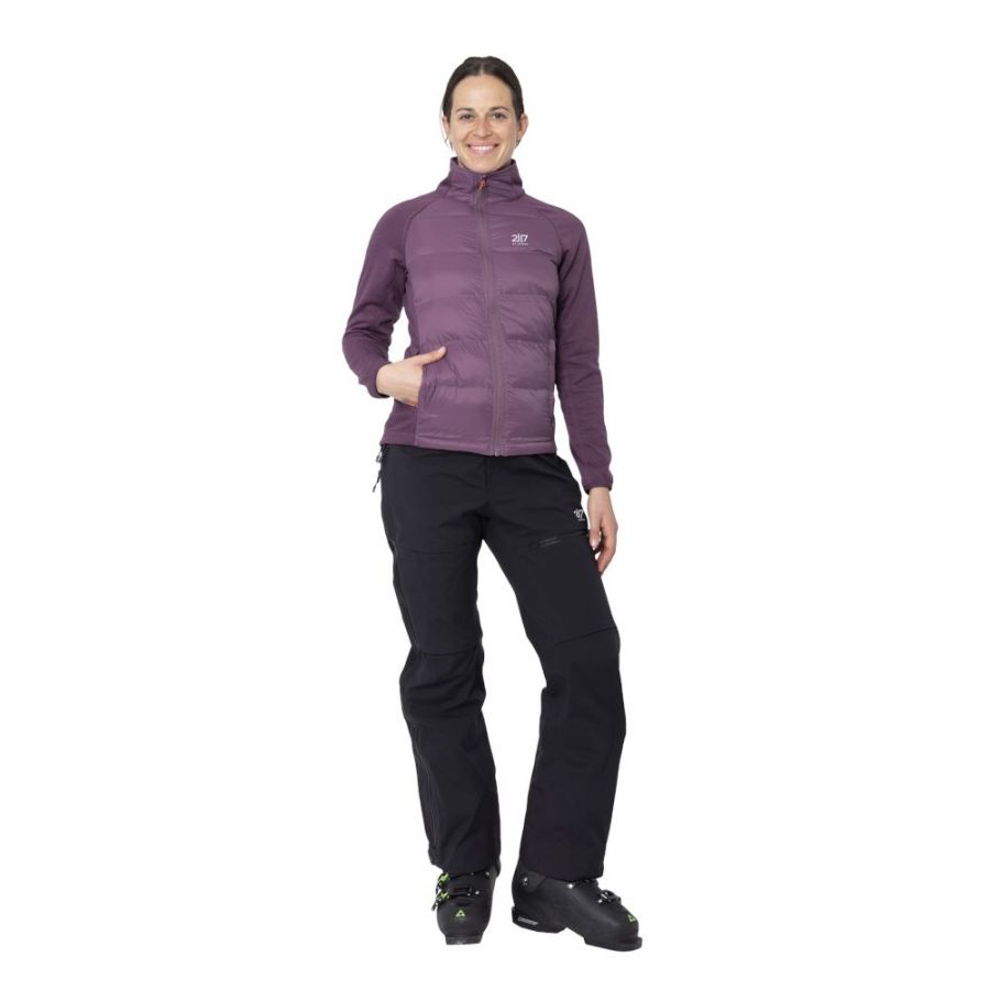 2117 of Sweden Poxen, doudoune synthétique, femme, violet
