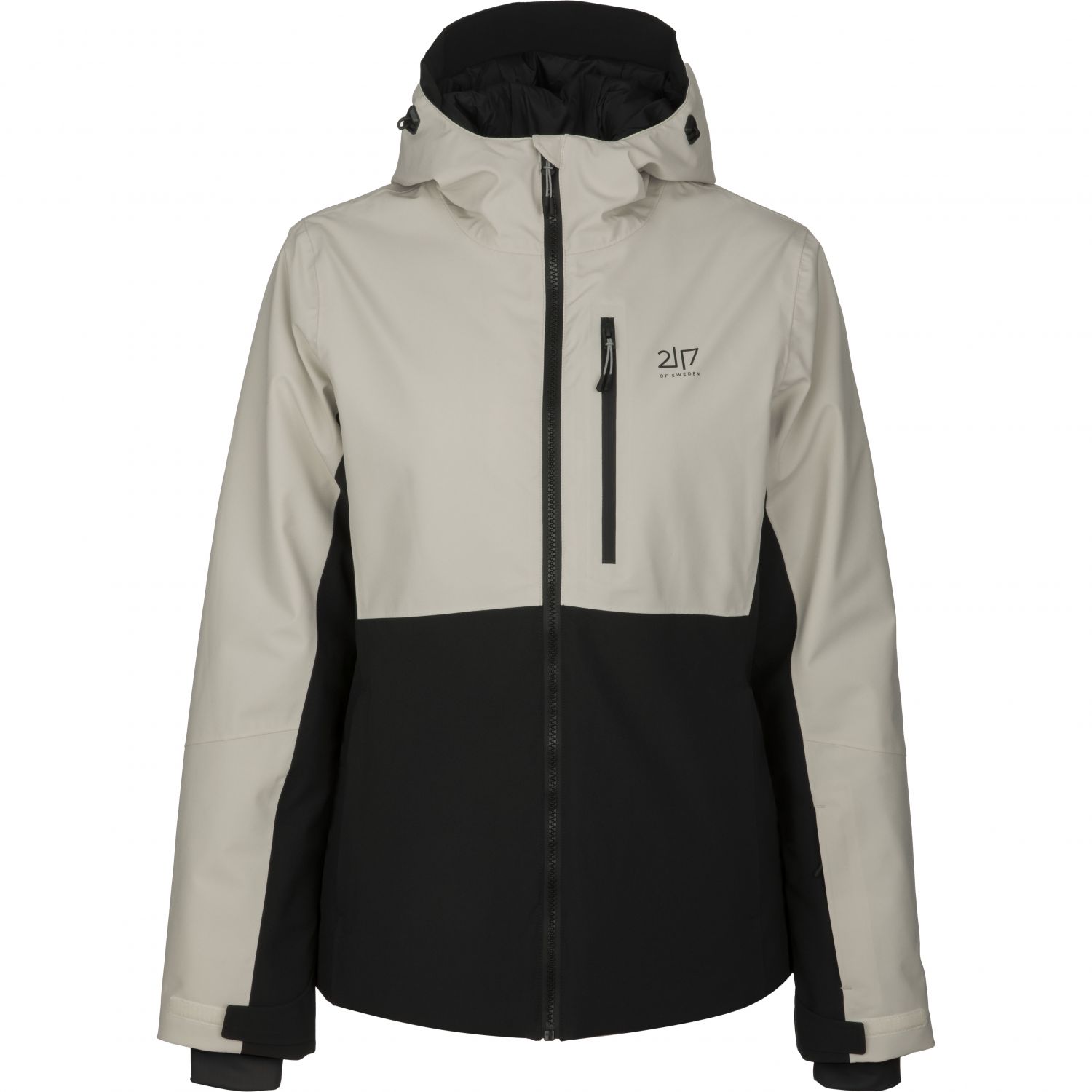 2117 of Sweden Sala, manteau de ski, femmes, beige