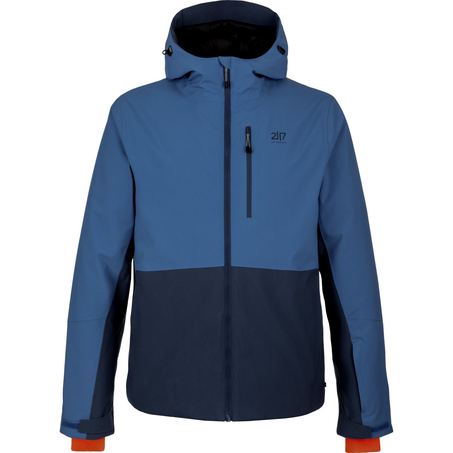 2117 of Sweden Sala, manteau de ski, hommes, navy