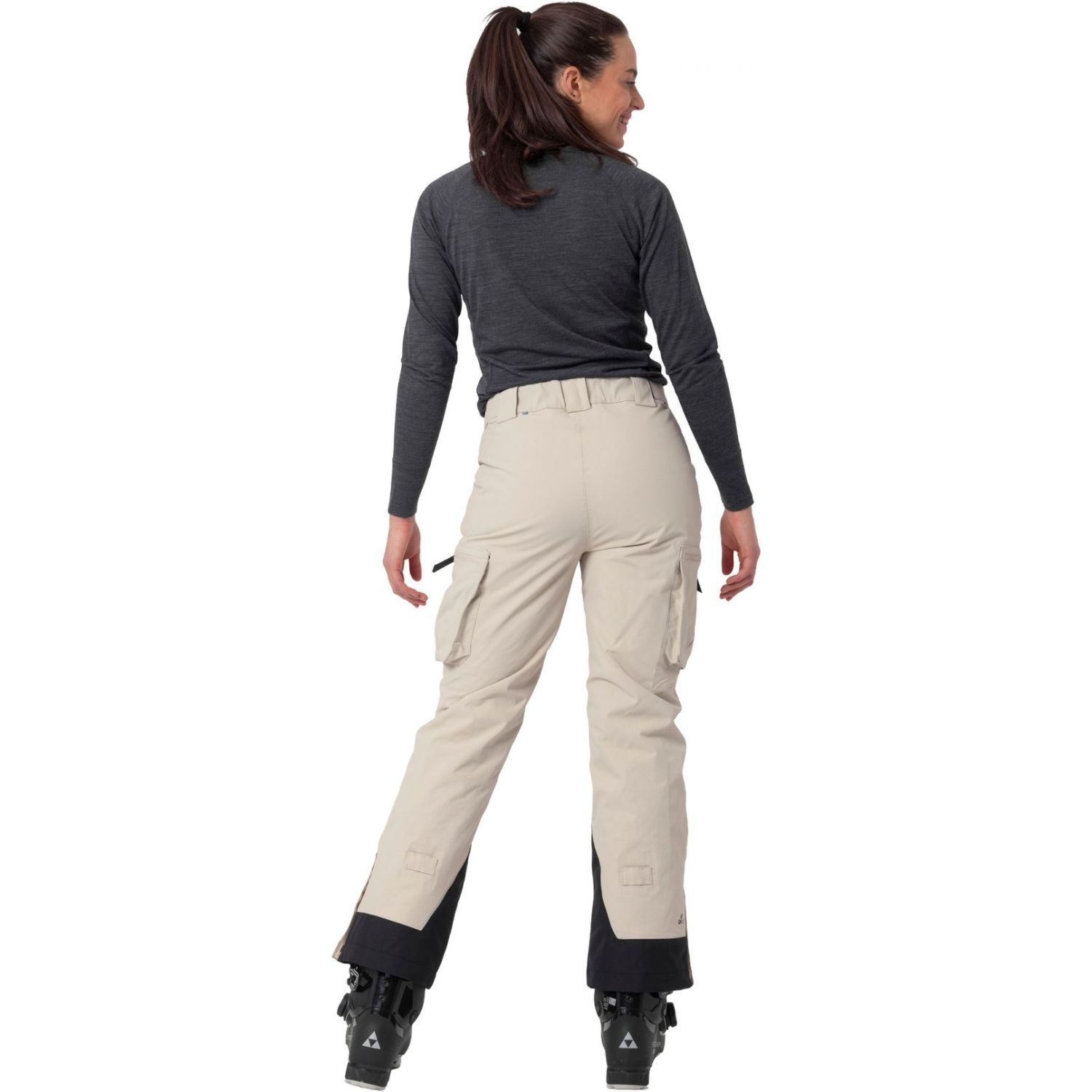 2117 of Sweden Saltmyran, pantalones de esquí, mujer, beige
