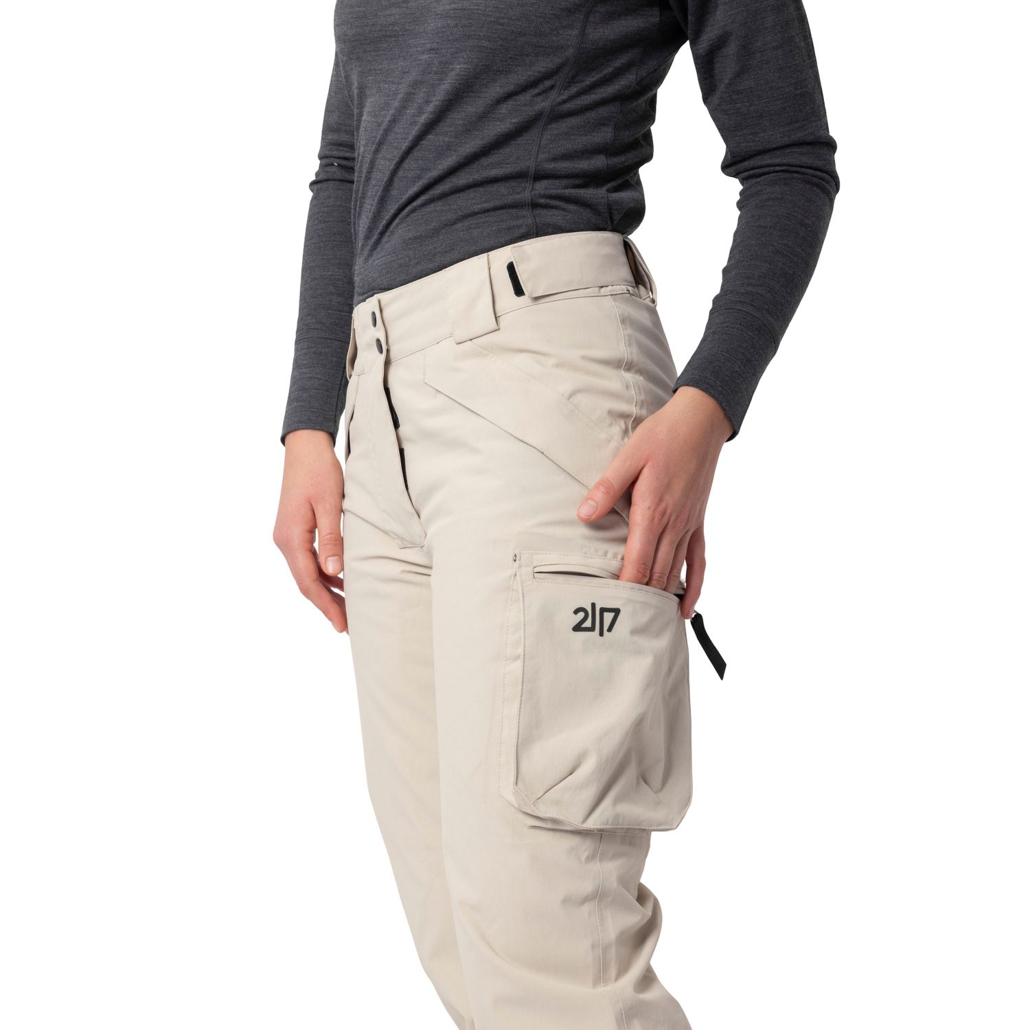 2117 of Sweden Saltmyran, ski pants, women, beige