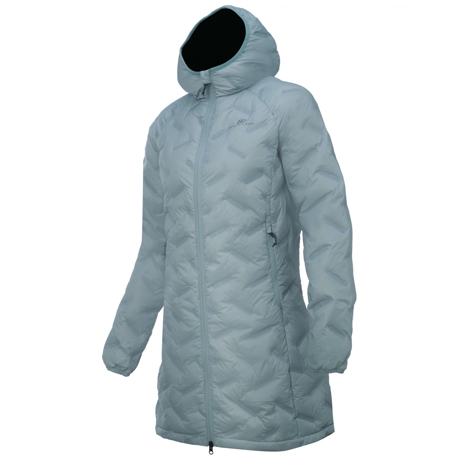 2117 of Sweden Saltvik, abrigo de plumas para mujer, azul
