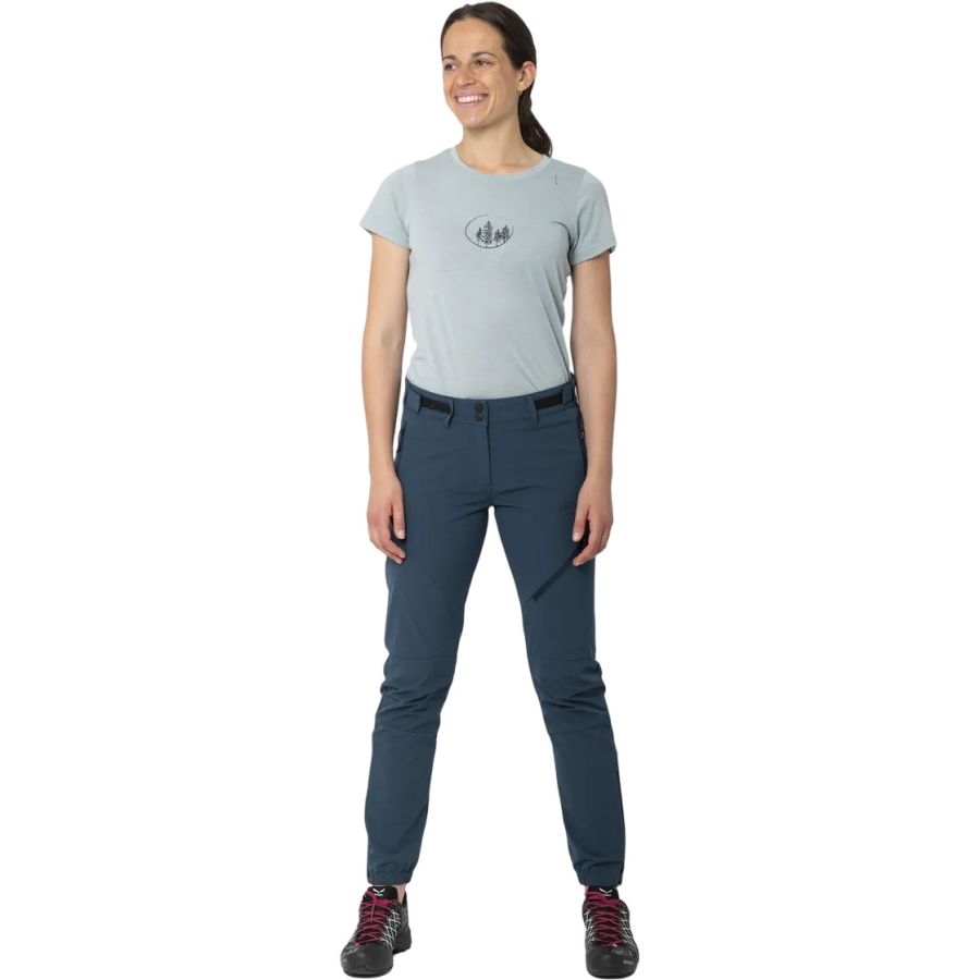 2117 of Sweden Sandhem, pantaloni de exterior, femei, albastru