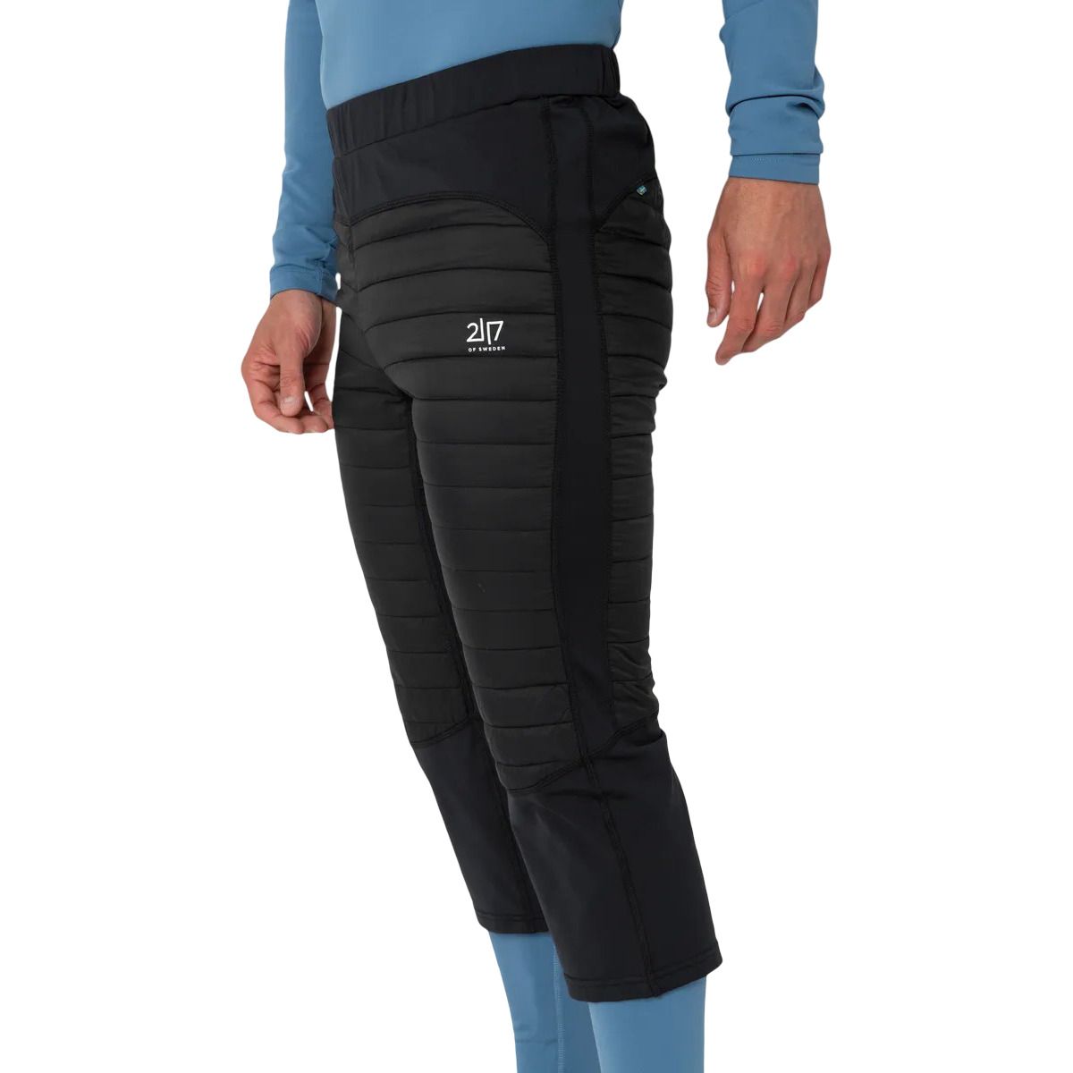 2117 of Sweden Sikan, Isolationshose 3/4, Herren, schwarz