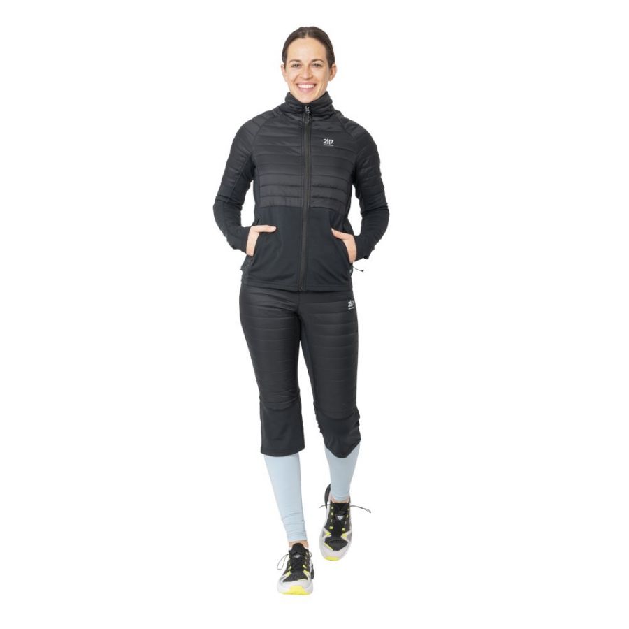 2117 of Sweden Sikan, pantaloni izolați, femei, negru