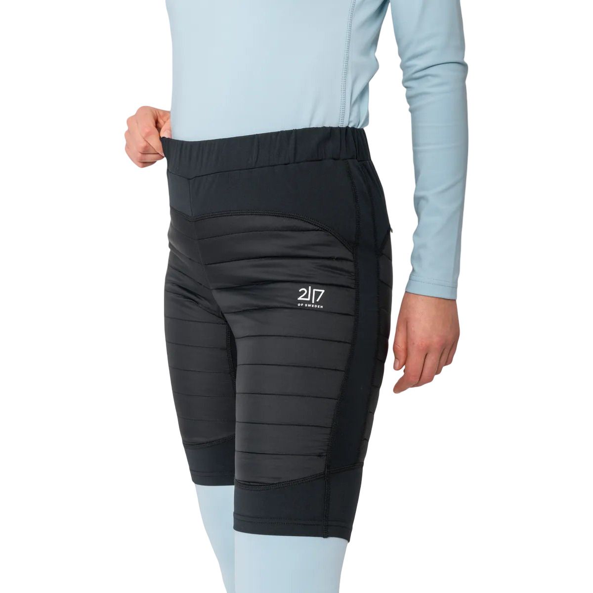 2117 of Sweden Sikan Shorts, pantaloni isolanti, donna, nero