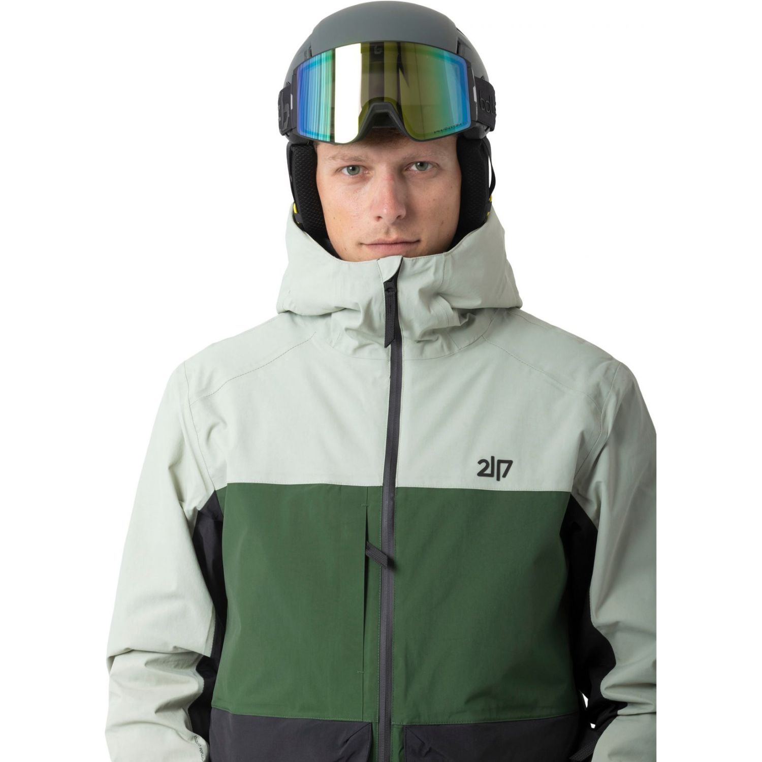 2117 of Sweden Sillerud, jaqueta de esqui, homem, verde