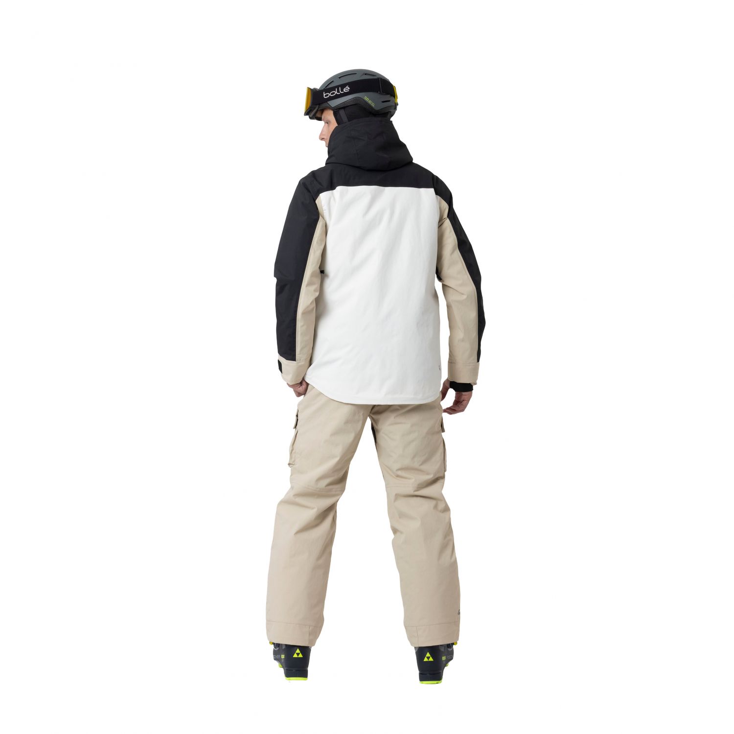 2117 of Sweden Sillerud, jaqueta de esqui masculina preta