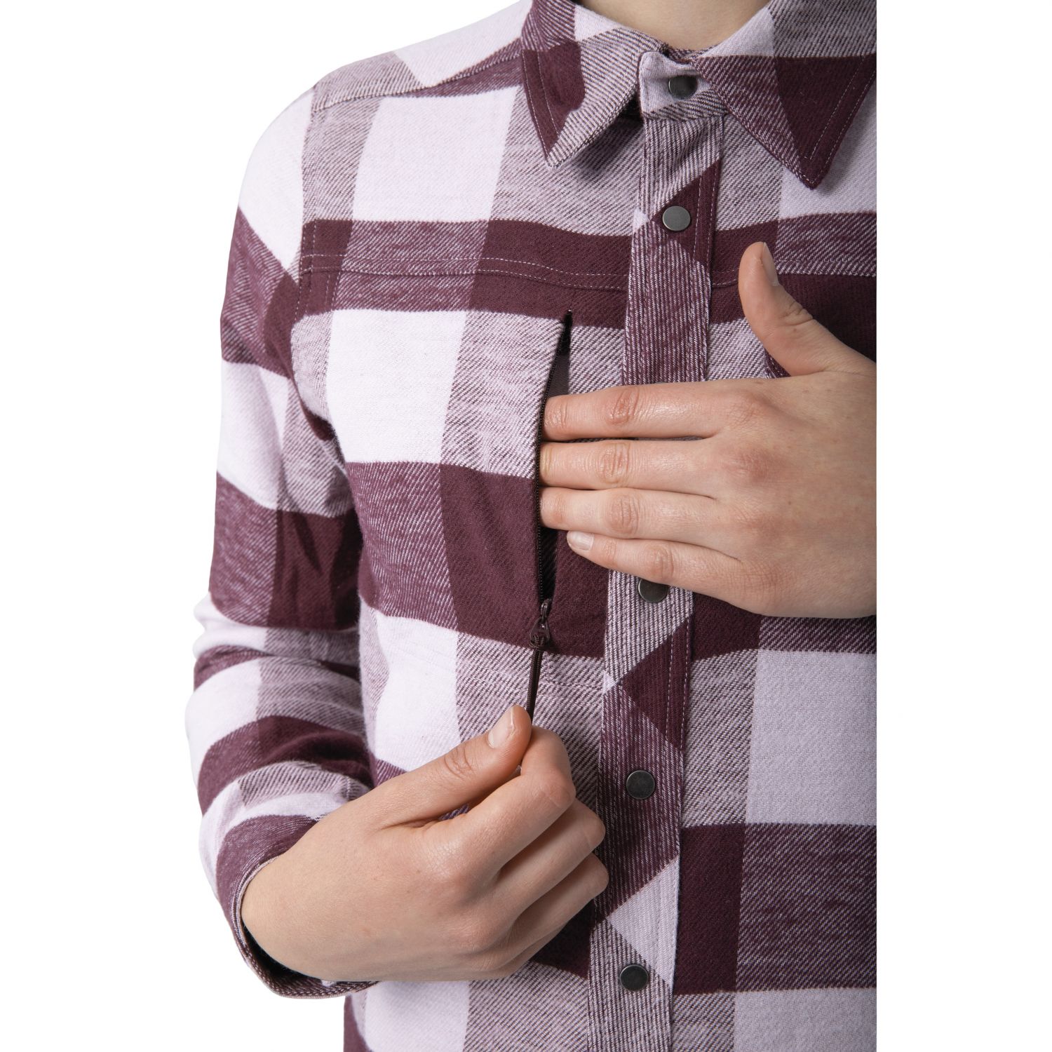 2117 of Sweden Skjortan camicia, camicia, donna, viola