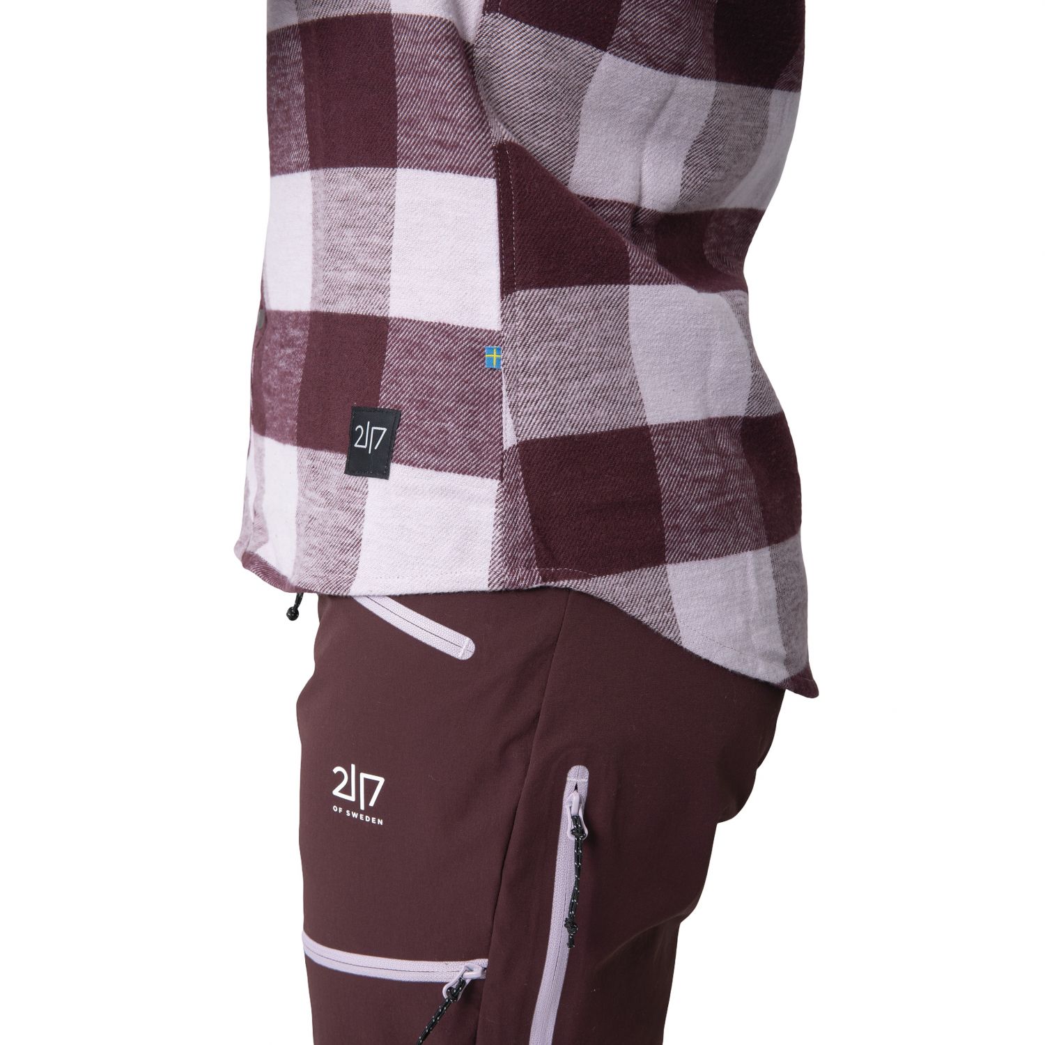 2117 of Sweden Skjortan camisa, camisa, mujer, lila