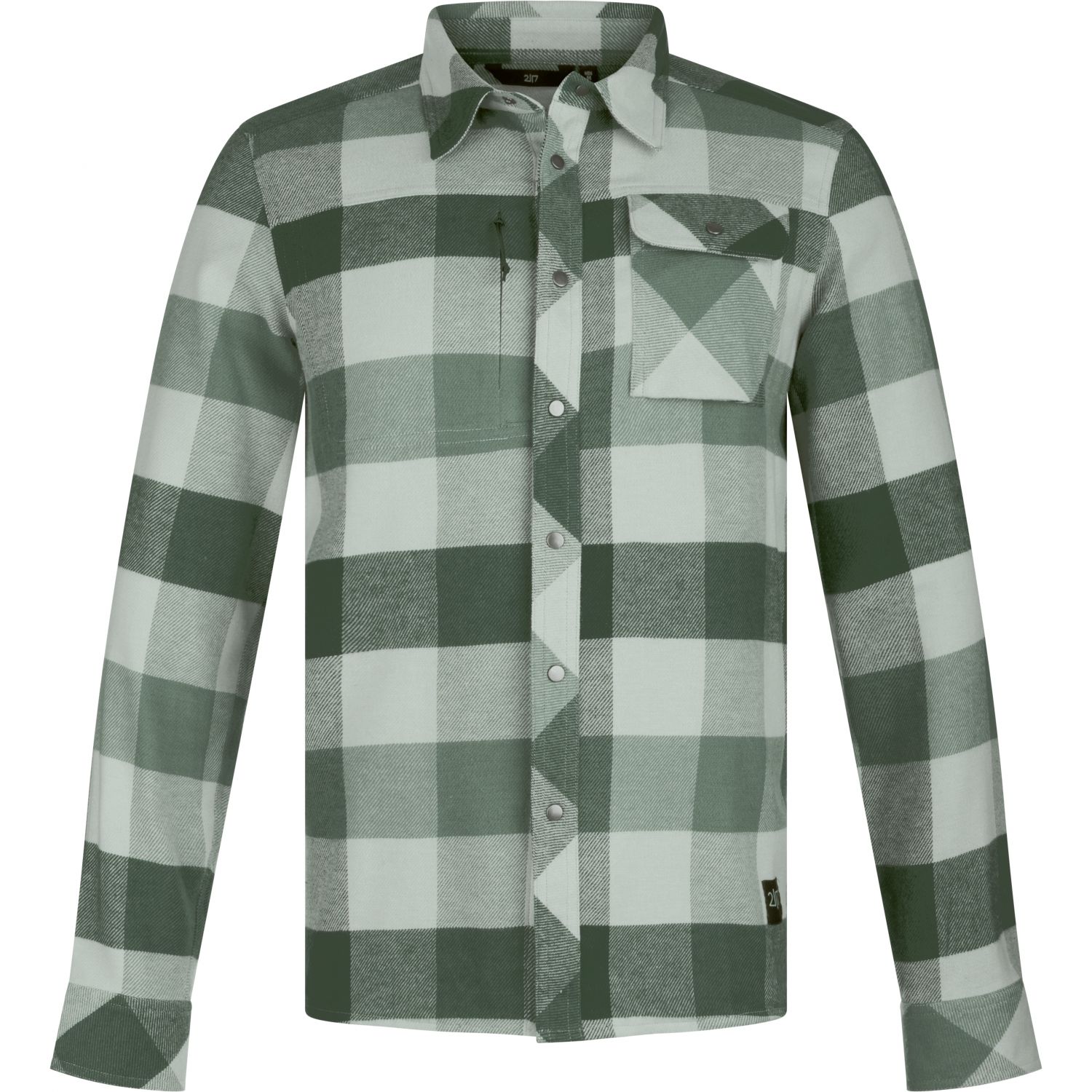2117 of Sweden Skjortan, camisa, hombre, verde