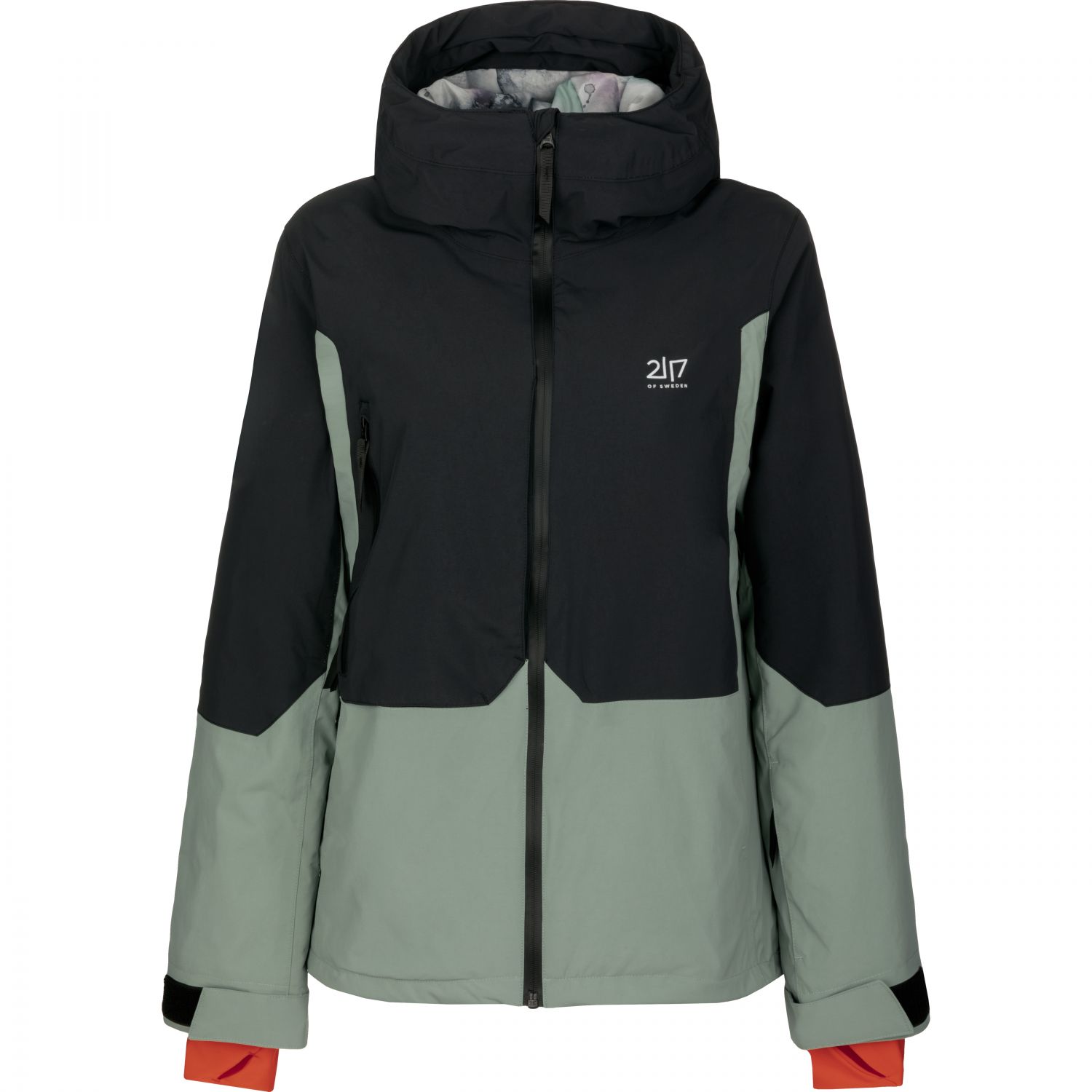 2117 of Sweden Soppero, manteau de ski, femmes, vert clair