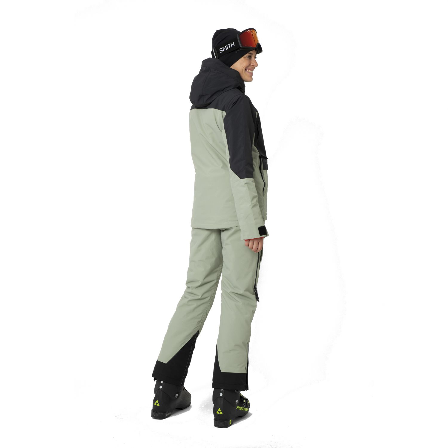 2117 of Sweden Soppero, pantalons de ski, femmes, vert clair