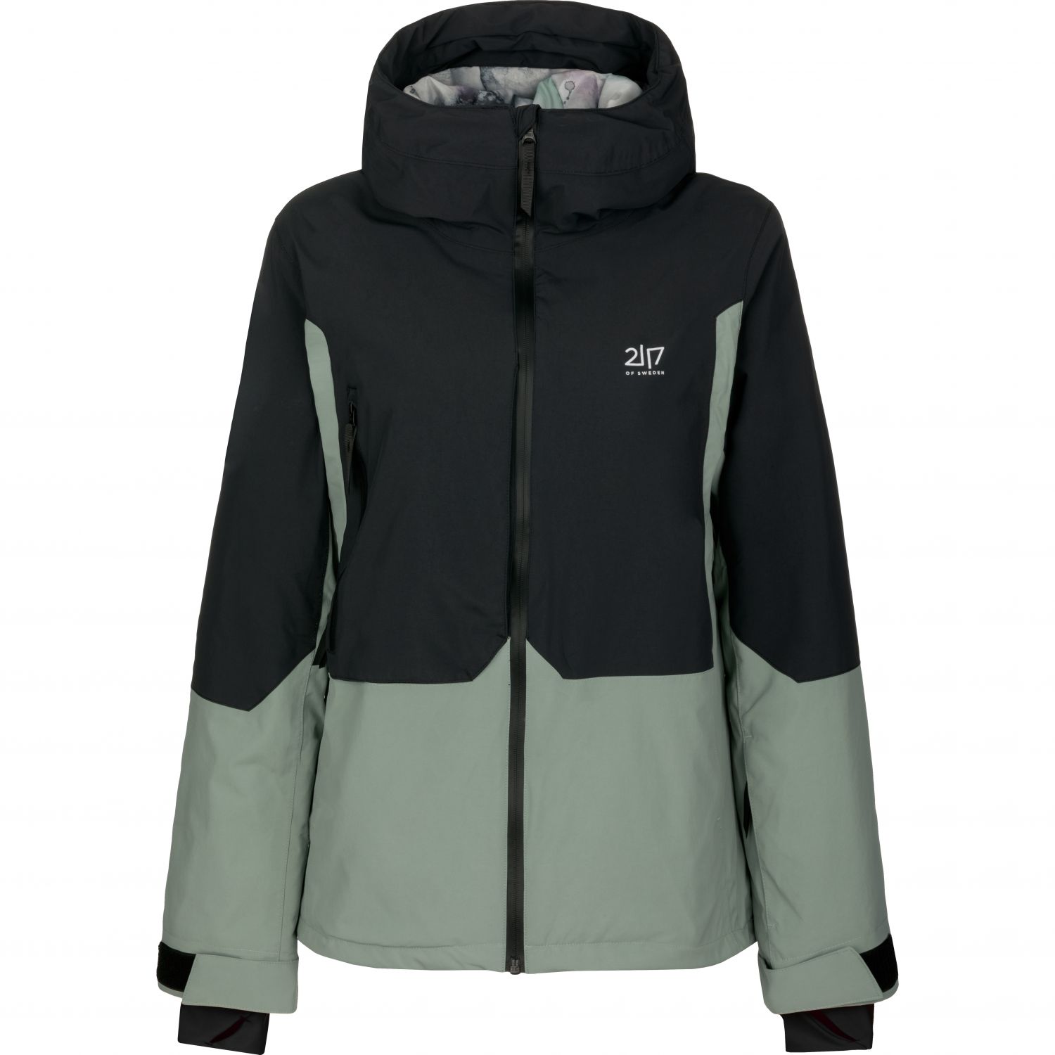2117 of Sweden Soppero, ski jacket, women, vintage green