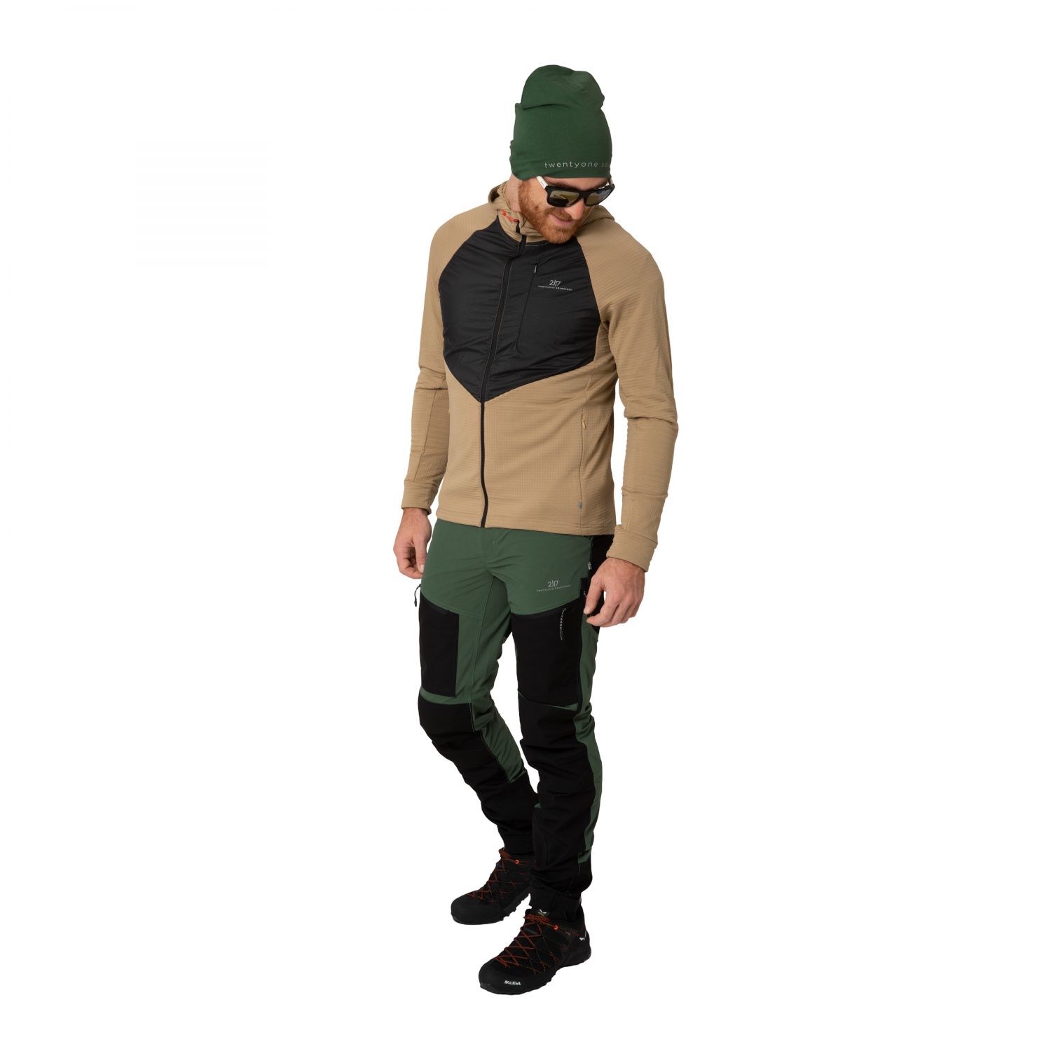 2117 of Sweden stojby, pantaloni de exterior, bărbați, verde