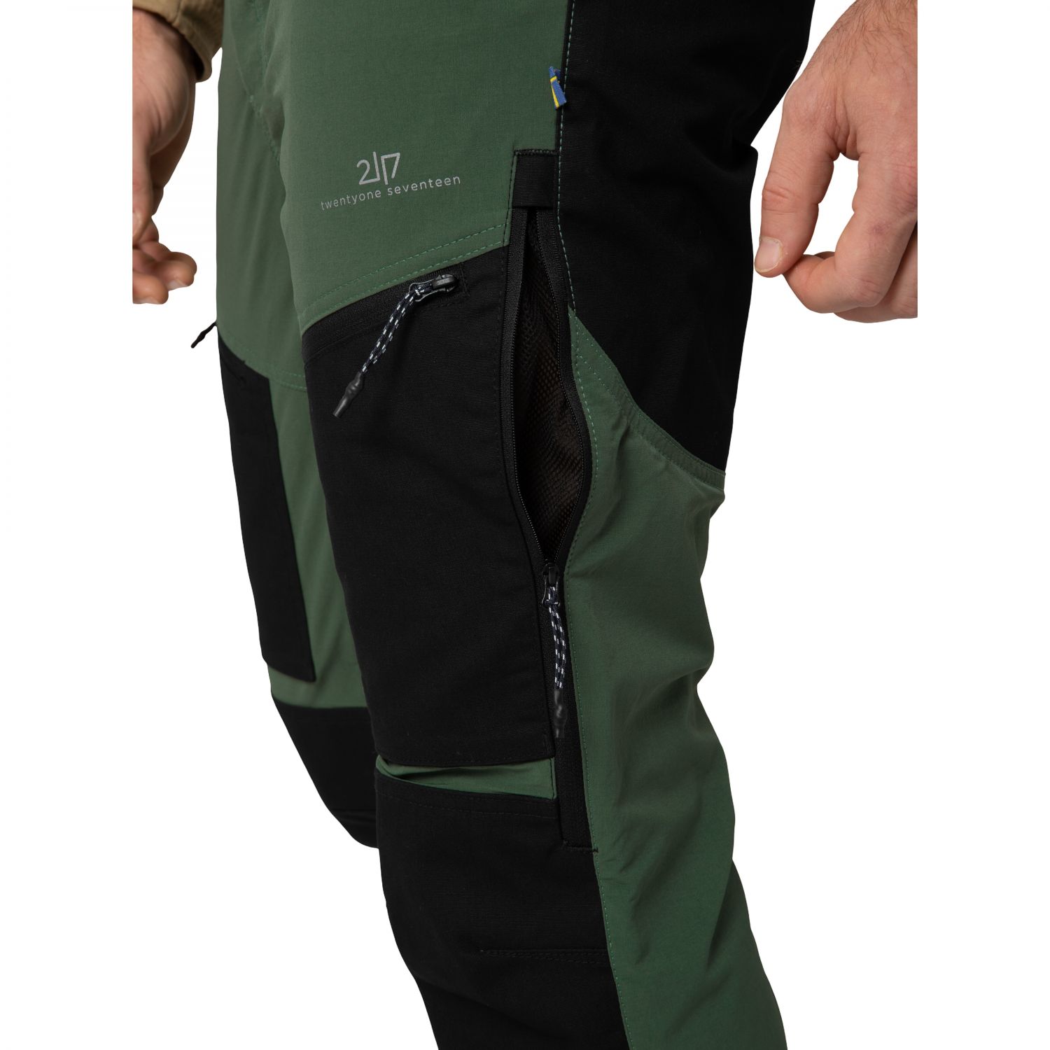 2117 of Sweden stojby, pantaloni de exterior, bărbați, verde