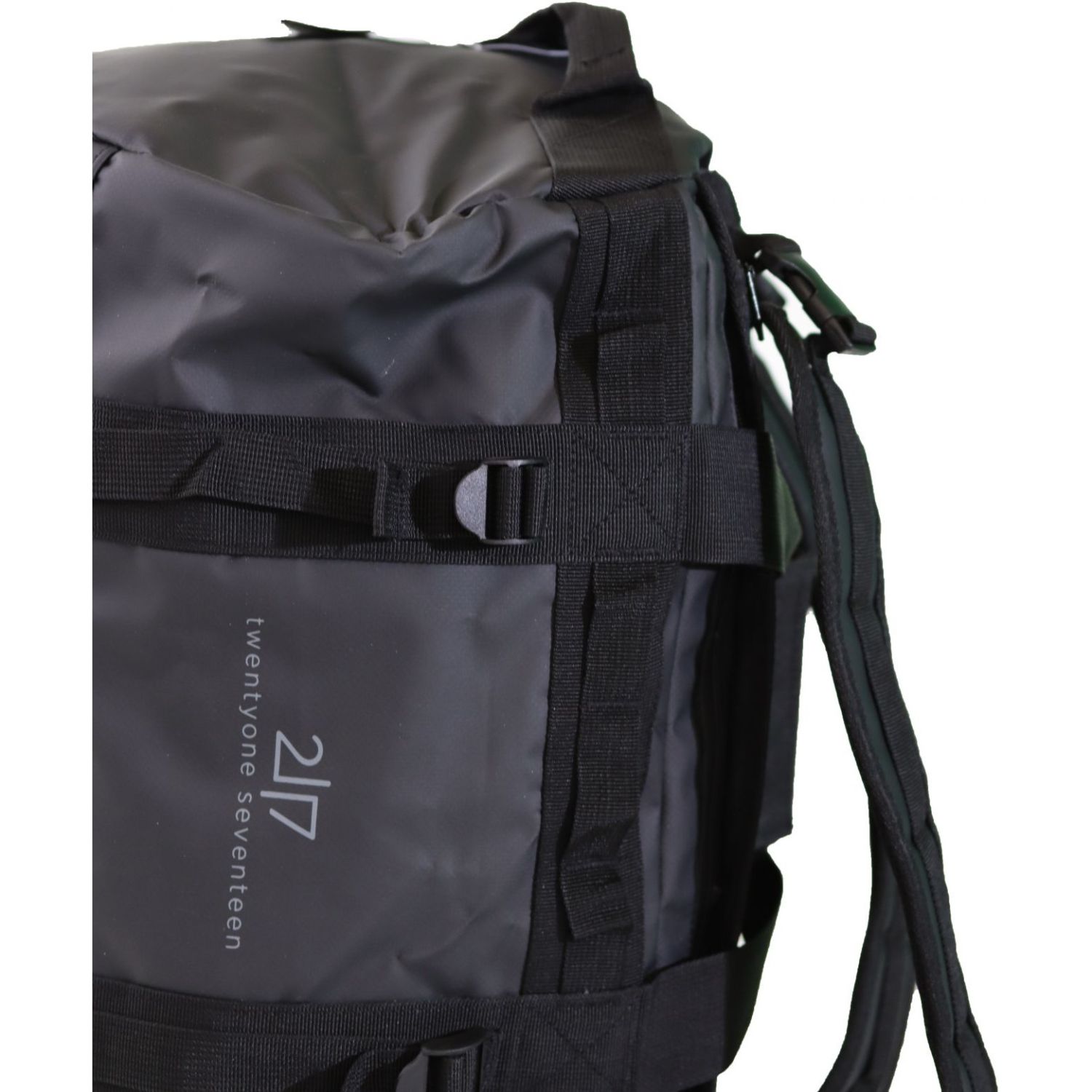 2117 of Sweden Taška Tarpaulin duffel bag, 60L, černá