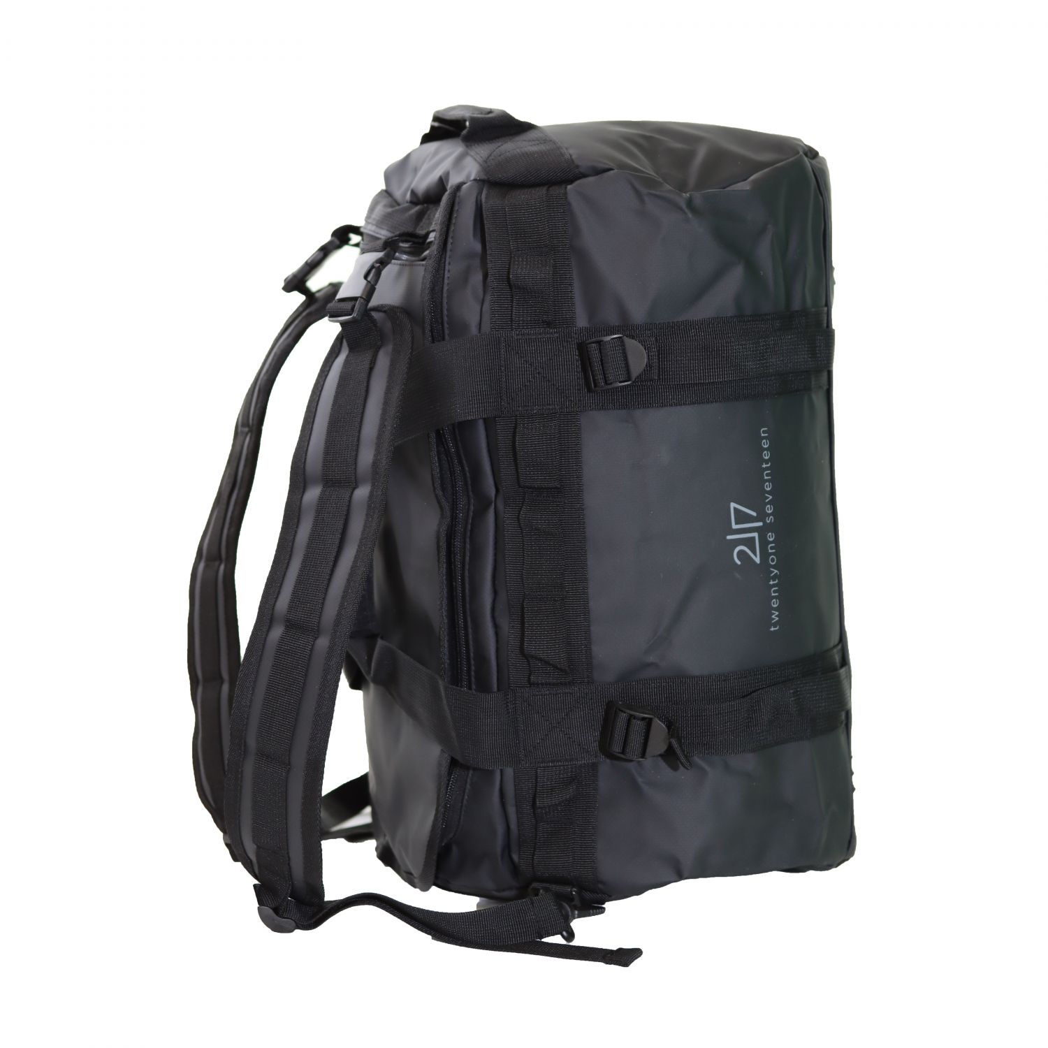 2117 of Sweden Tarpaulin duffel bag, 60L, Svart