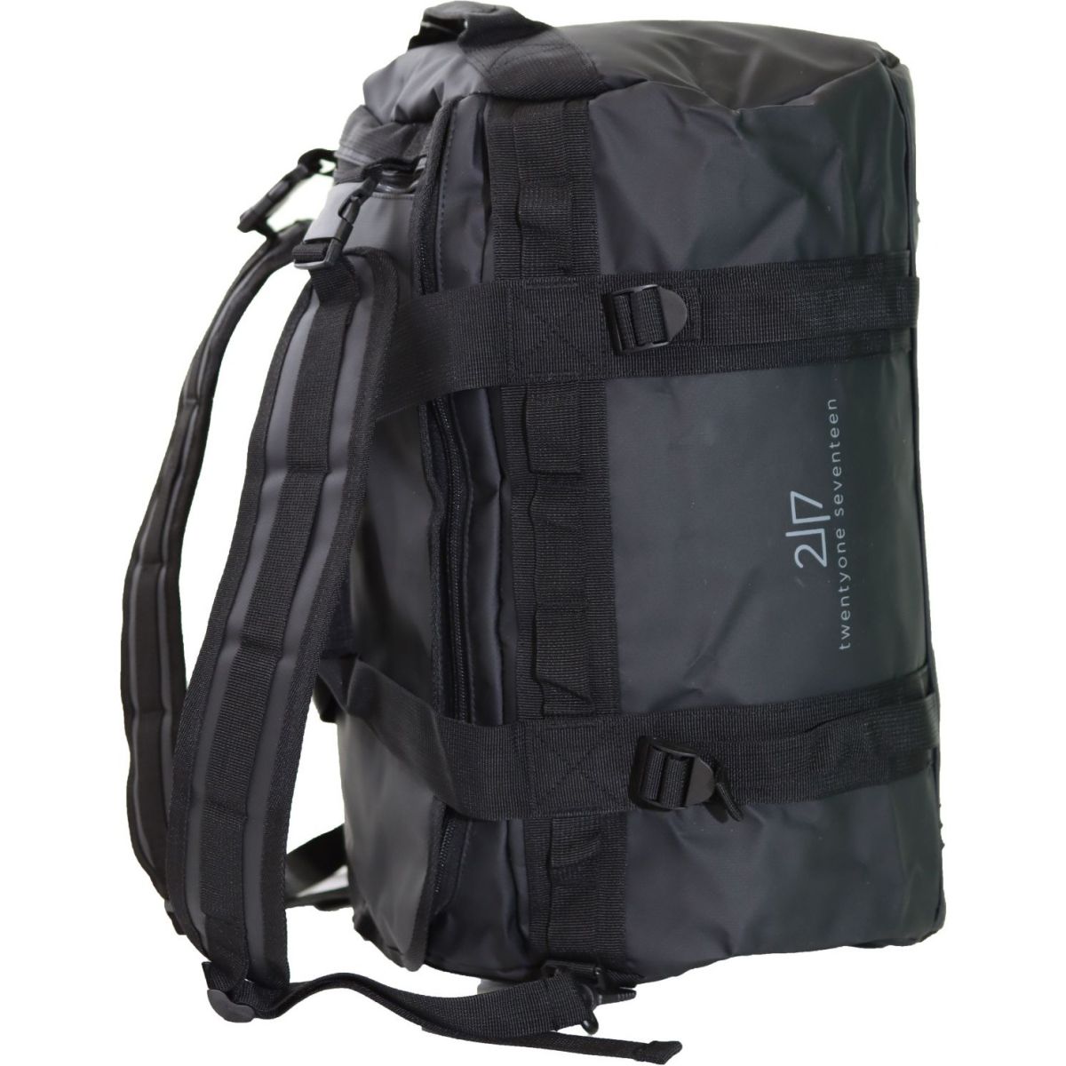 2117 of Sweden Tarpaulin Duffel Bag, 60L, Svart