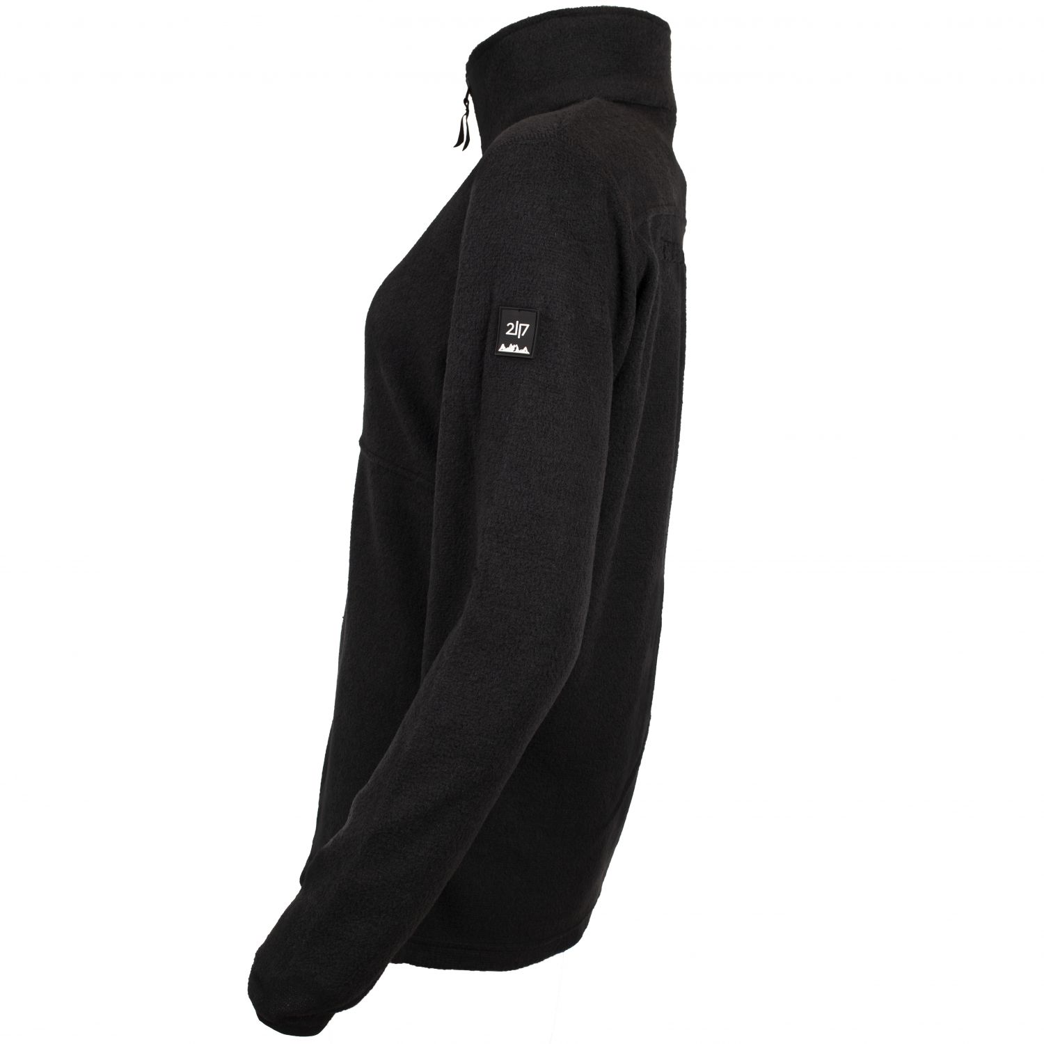 2117 of Sweden Trollebo, chaqueta polar, mujer, negra