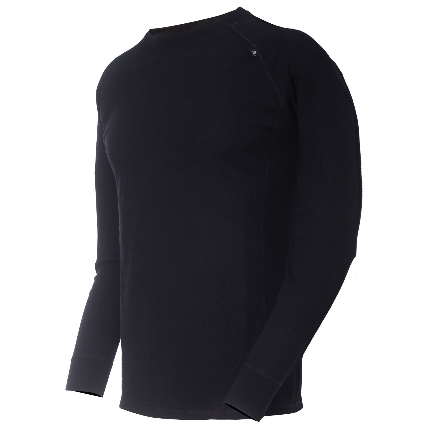 2117 of Sweden Ullånger, maglia intima in lana da uomo, nero