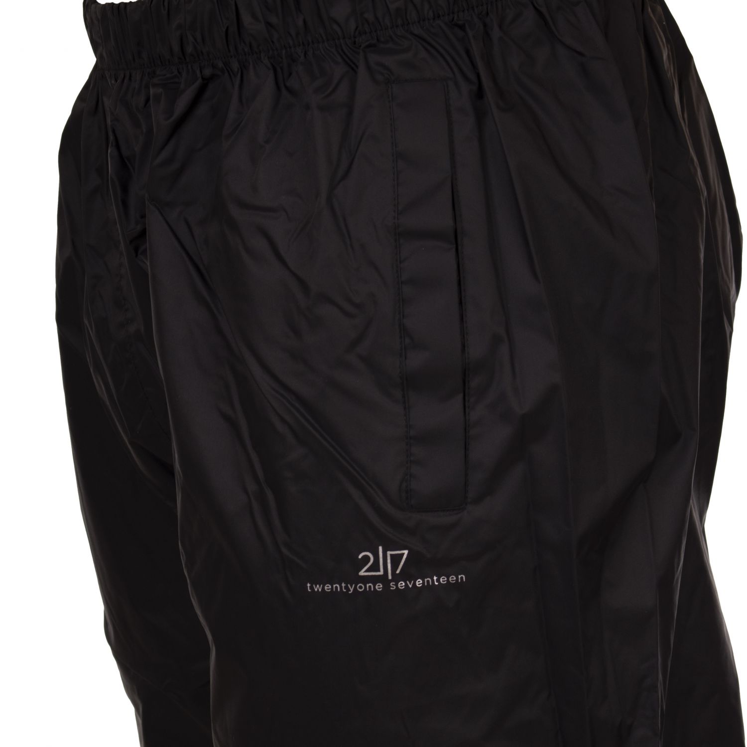 2117 of Sweden Vedum, pantaloni da pioggia, uomo, nero