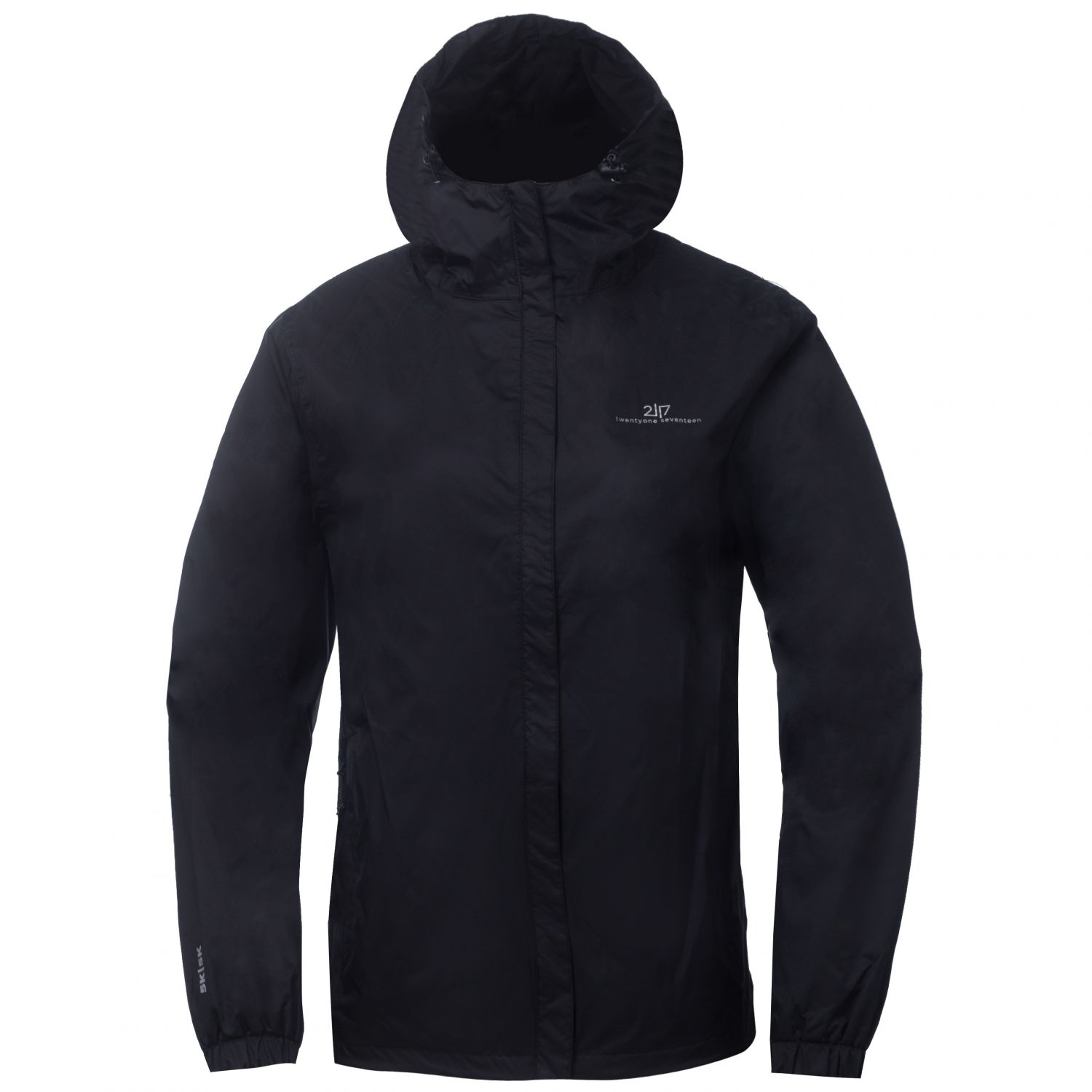 2117 of Sweden Viskafors, chubasquero para mujer, negro