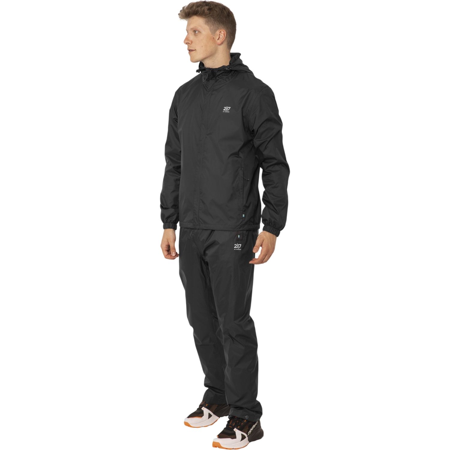 2117 of Sweden Viskafors, rain jacket, men, black