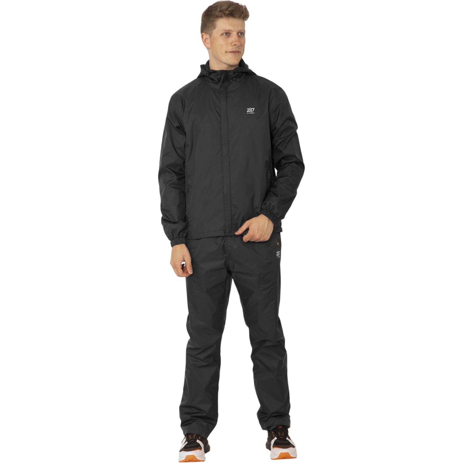 2117 of Sweden Viskafors, Regnjakke, Herre, Black