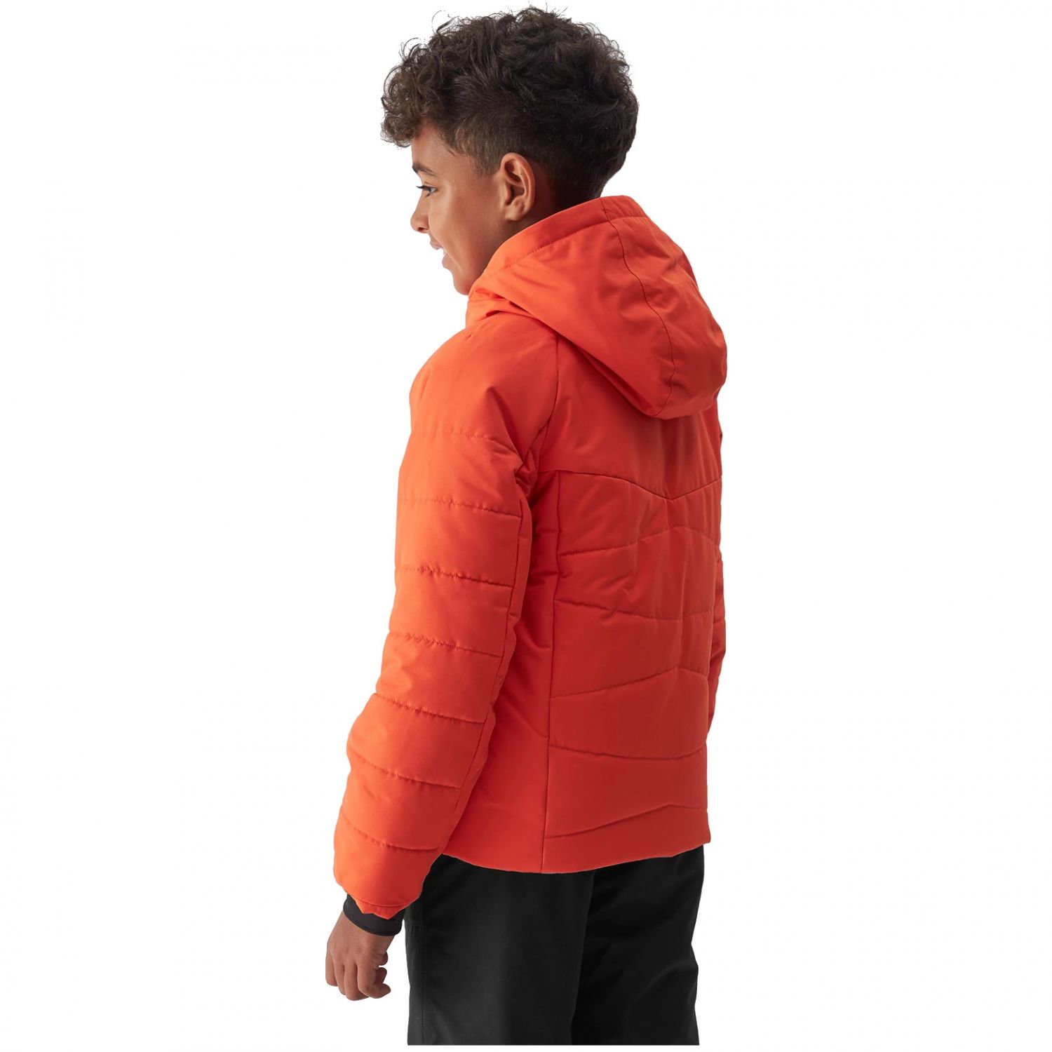 4F Adrian, chaqueta de esquí, junior, naranja