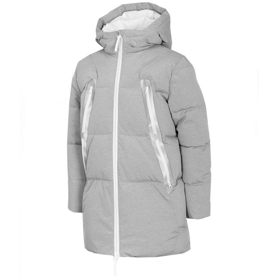 4F Alba, winter jacket, grey melange