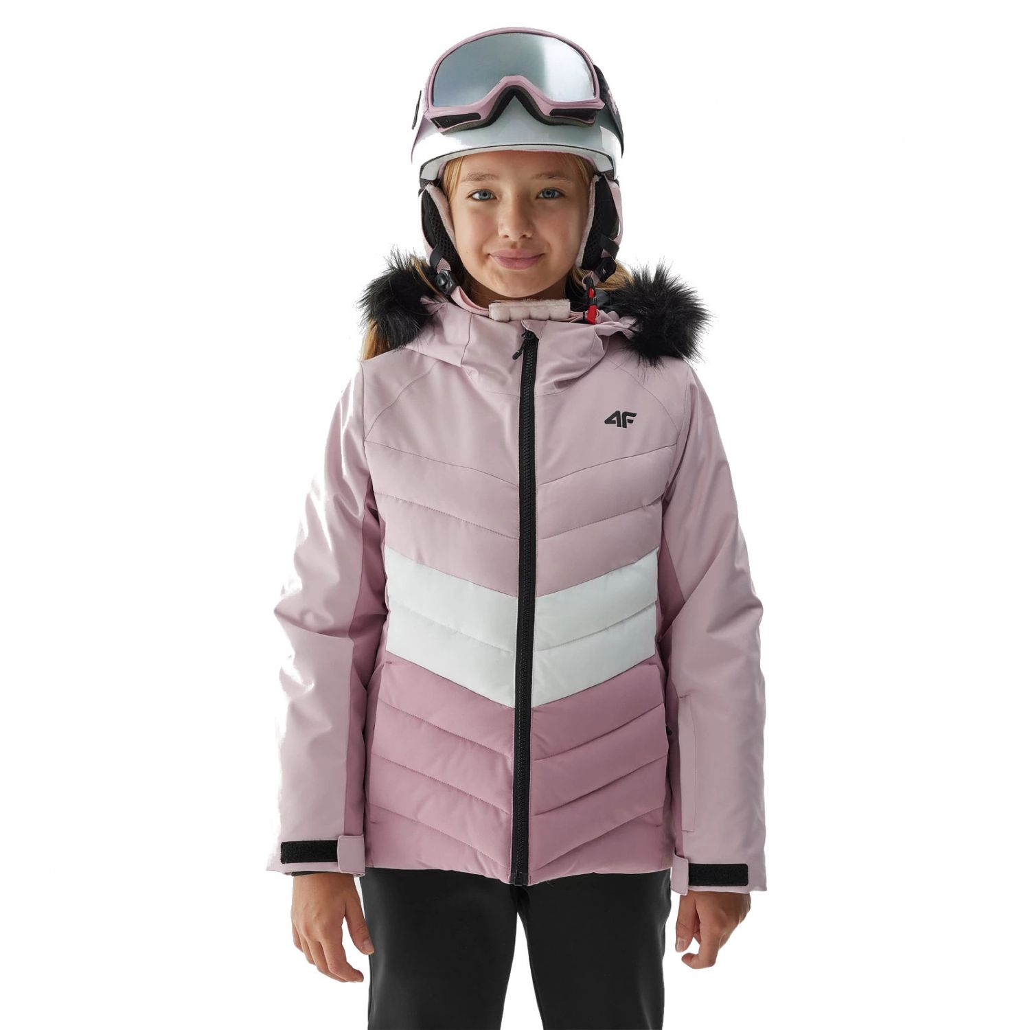 4F Amanda, ski jas, junior, roze