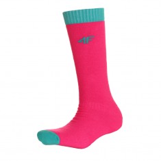 4F Ski Socks, kids, pink